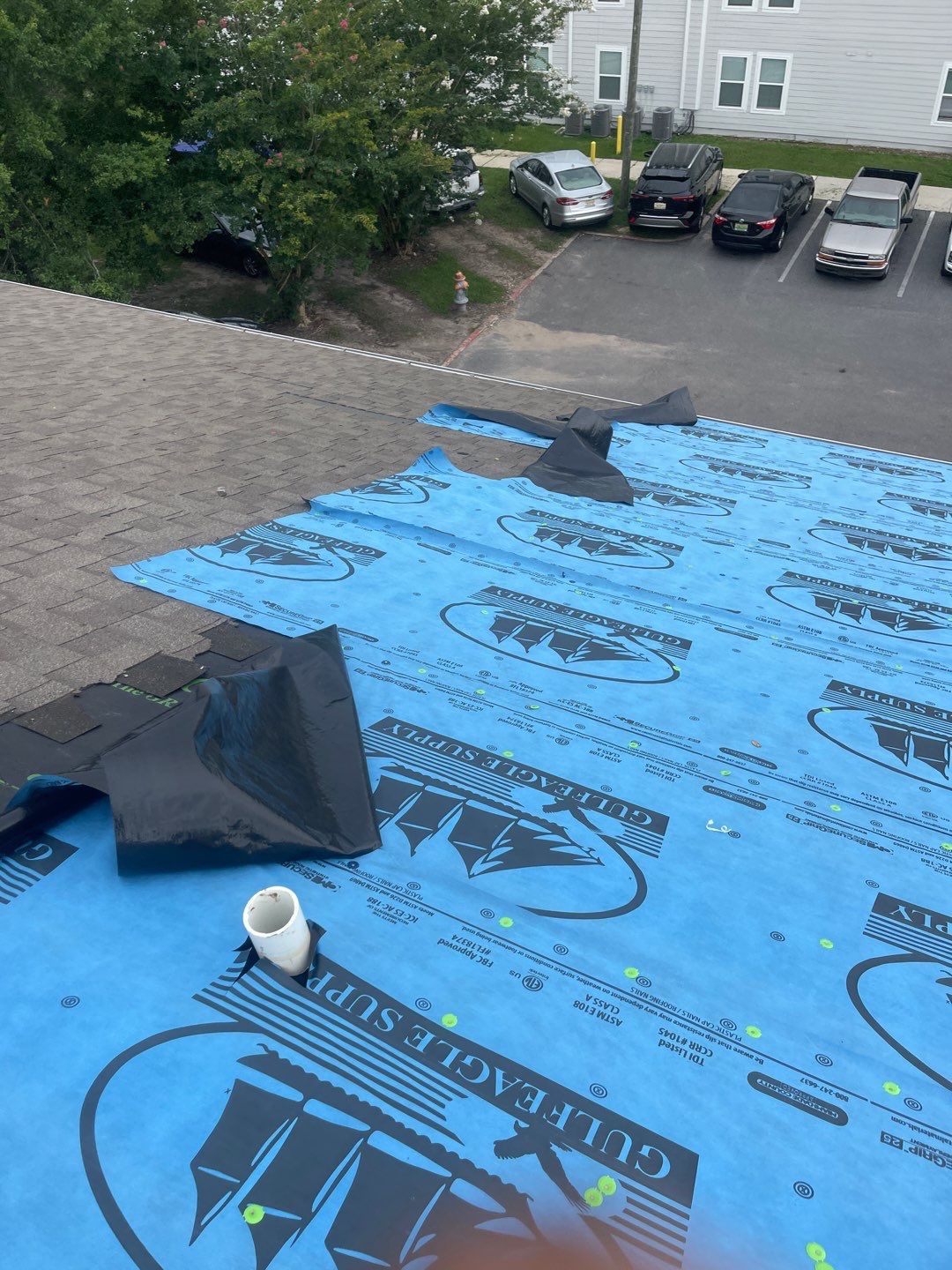 Residential Roofing Installation using Roof Replacement by American Roofing & Construction LLC