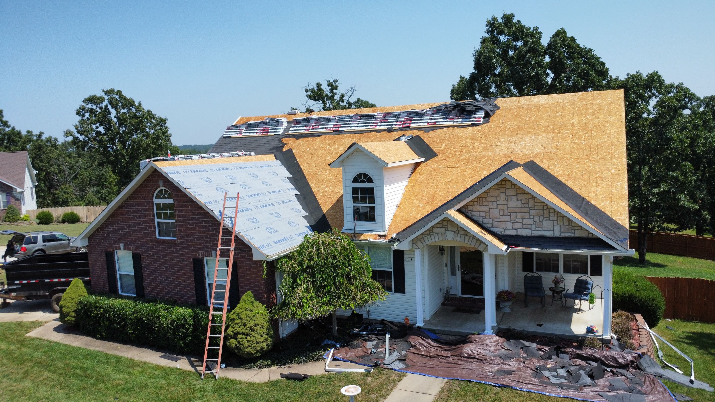 Residential Roofing & Gutters Install  by Titan Commercial & Residential Roofing 