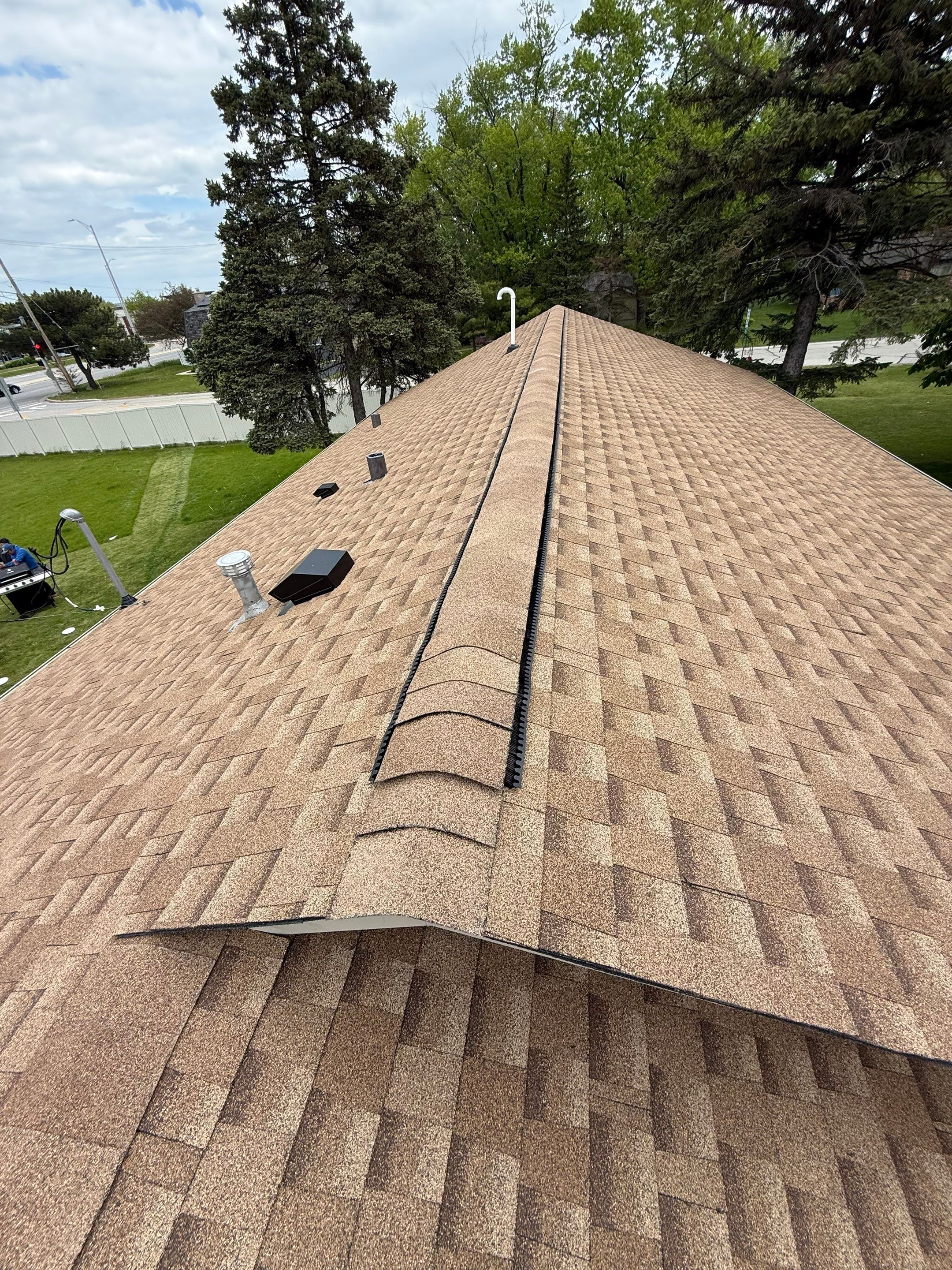 Roof replacement by Optimal Home Improvement 