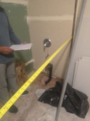 Scope of Work: Bathroom Plumbing Installation and Water Line Inspection