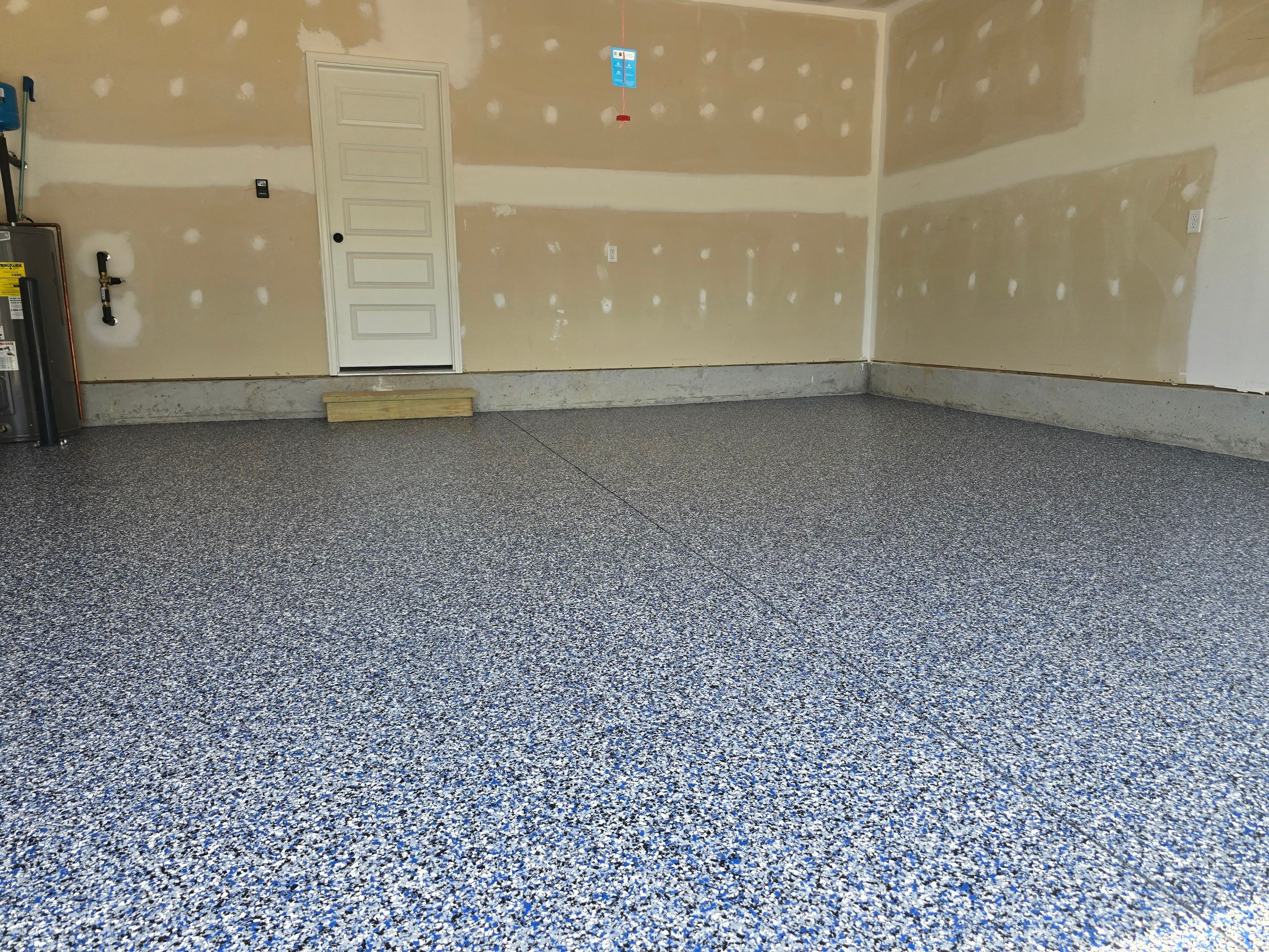 Garage using Denim by Elite Floor Solutions