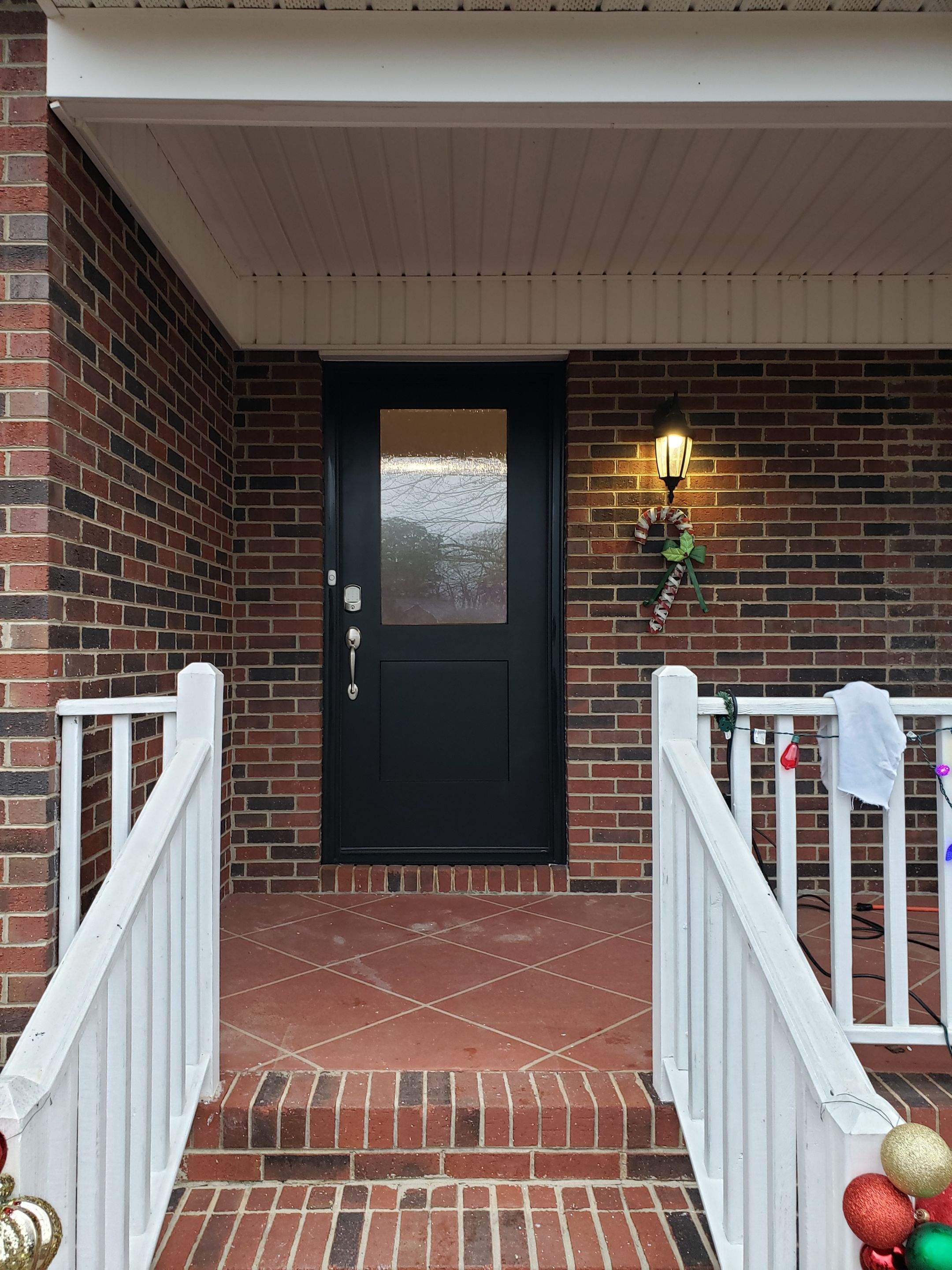 Front Door Replacement using Therma-Tru Doors by A Step Above Handy LLC 
