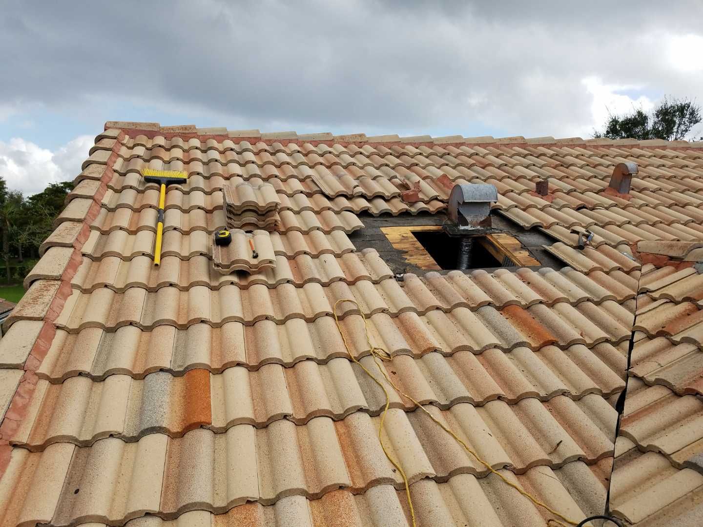 Concrete Tile and Flat Roof Repair in Boynton Beach by Aastro Roofing
