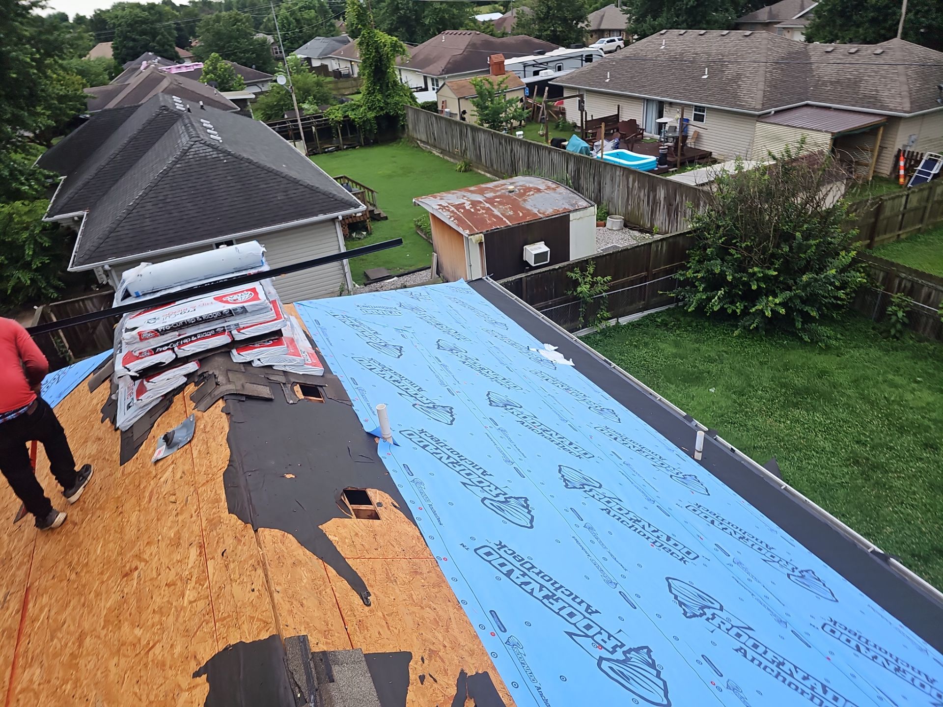 Residential Roof + Gutters & Downspouts & Siding Install  by Titan Commercial & Residential Roofing 