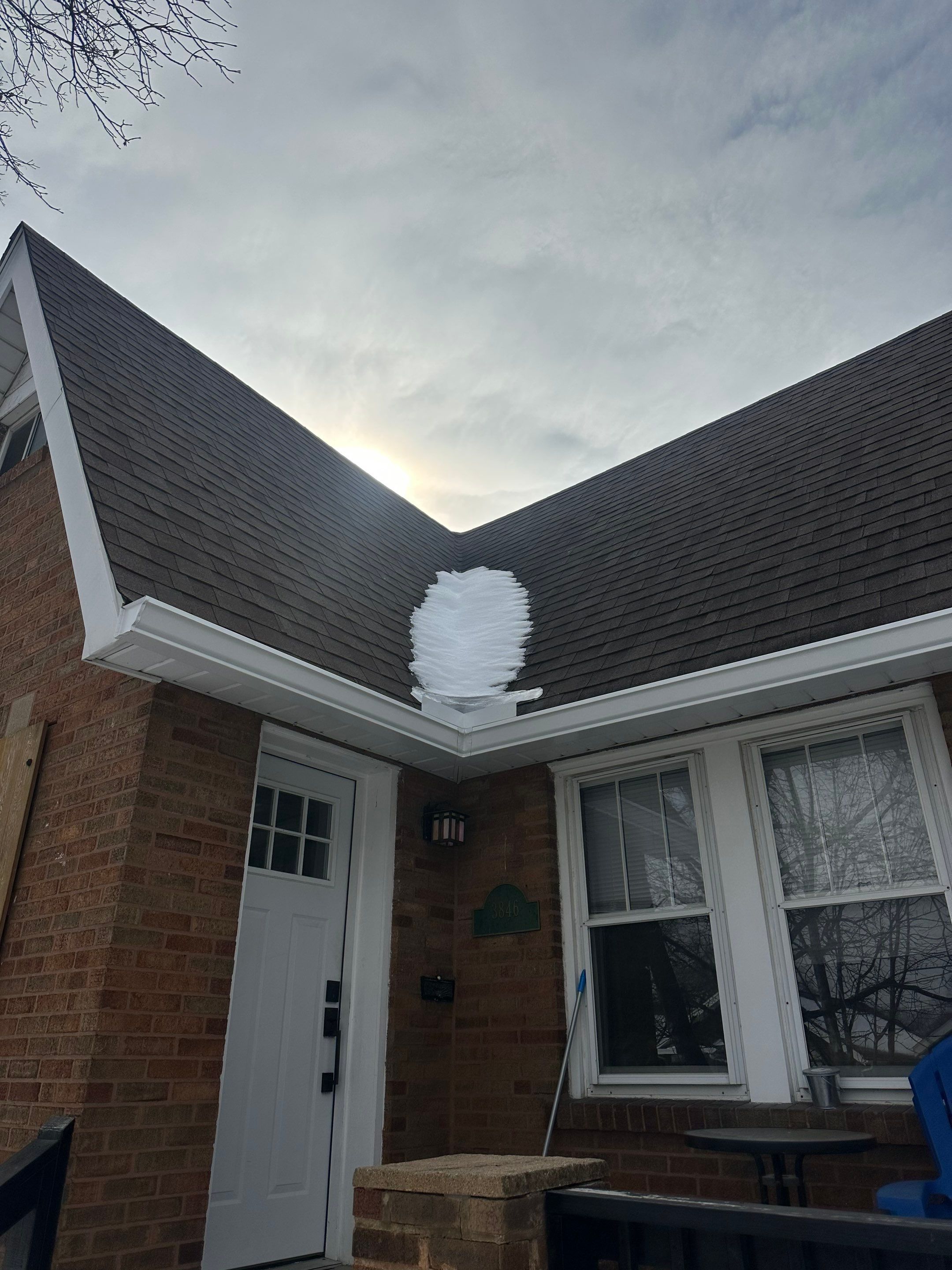 Holly Hills Storm Restoration: Soffit Repair & 6" Gutter Upgrade (South St. Louis) by Acute Roofing And Exteriors