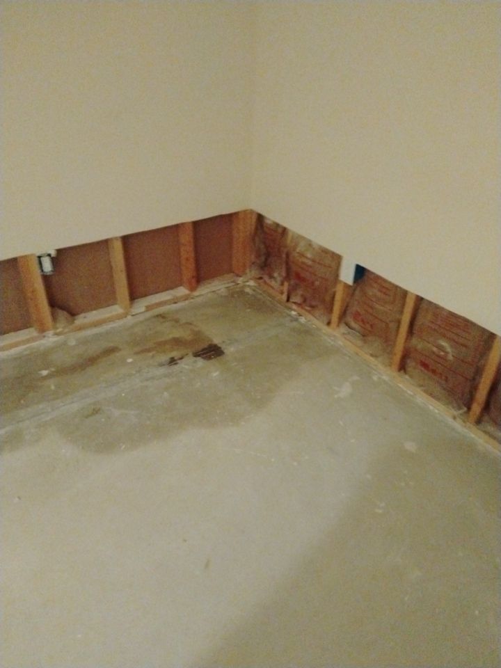 Pipe Burst Emergency Mitigation Demo and Dry Down by Absolute Roofing and Construction