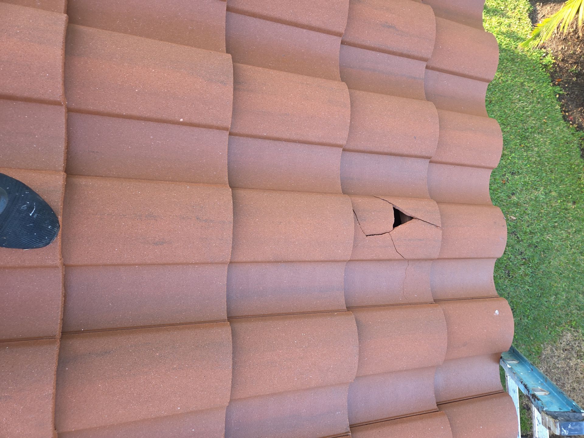 Clay Tile Roof Repair and Ridge Cap Maintenance in Boca Raton by Aastro Roofing