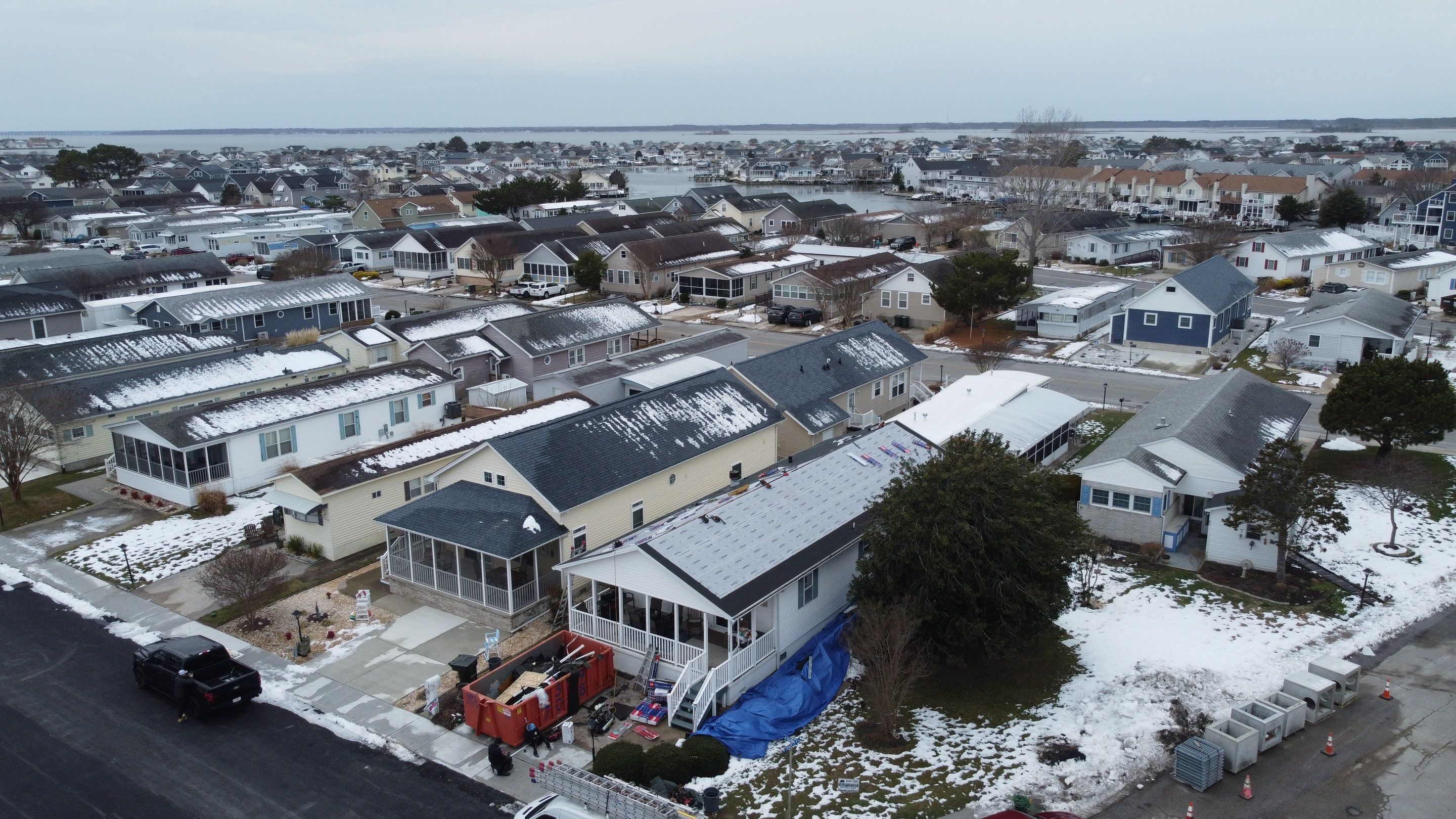 Residential Roofing Installation using GAF Timberline HDZ by Matter Construction, LLC