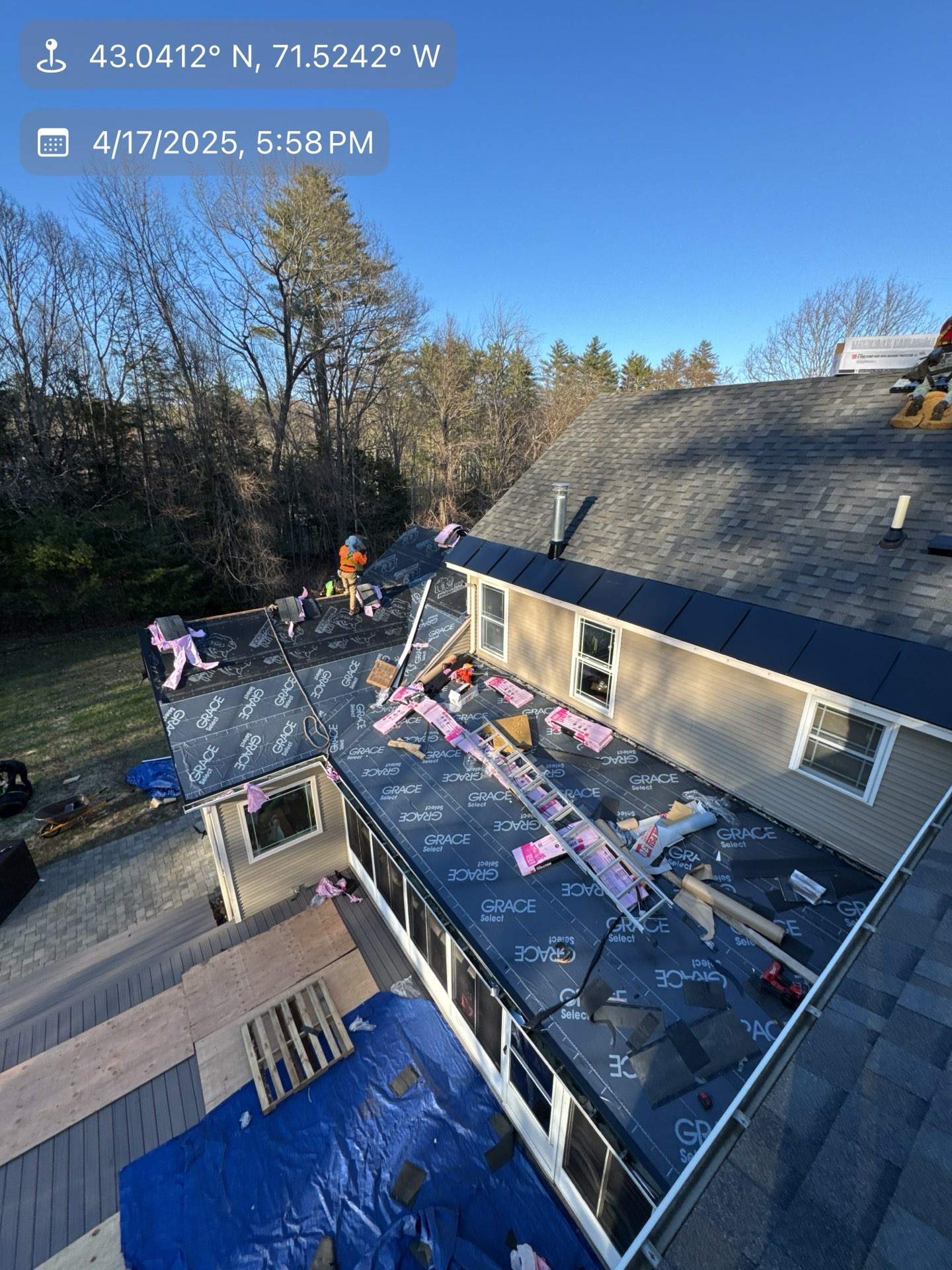 Goffstown Roof Replacement by Compass exteriors