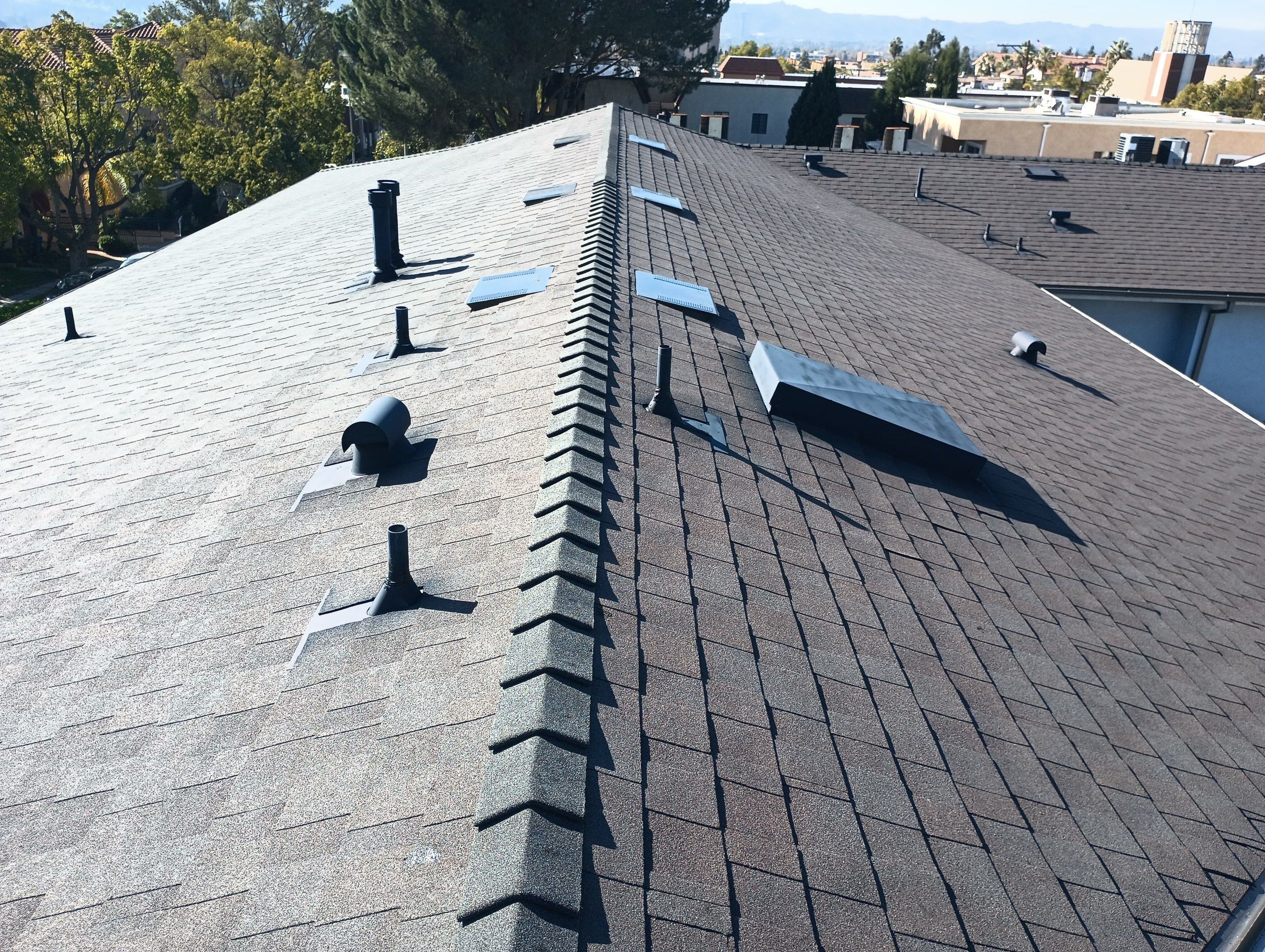 New Roof! Aparmtent Building in Burbank, CA by Hull Brothers Roofing