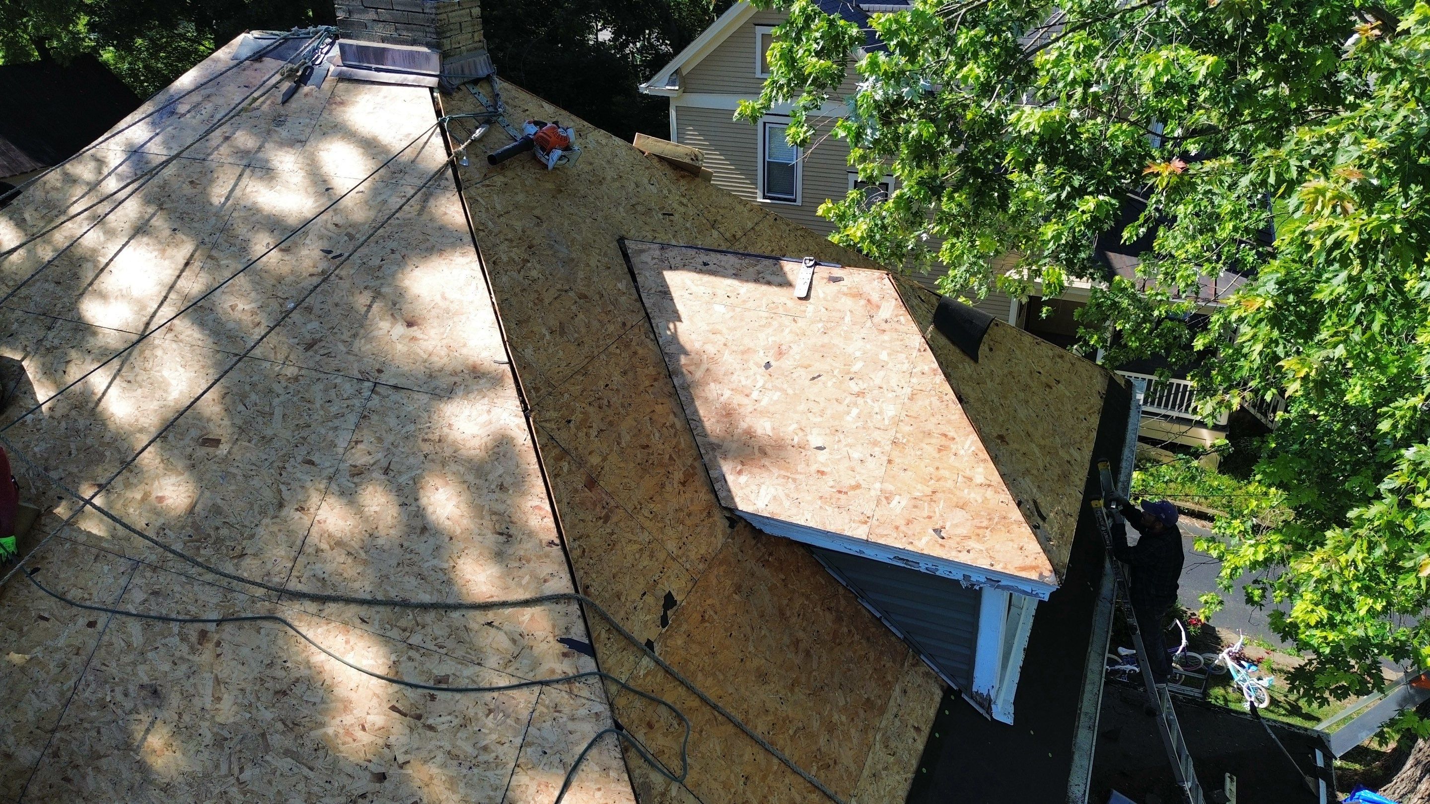 Residential Roofing Installation using Timberline UHDZ Shingles - Appalachian Sky by RoofX 