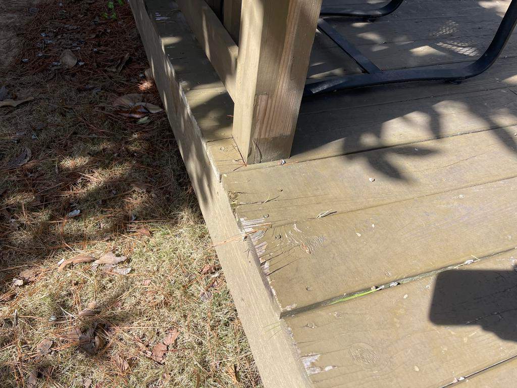 Wood Deck Resurface with Privacy Wall in Buckhead, GA by Nelson Exteriors