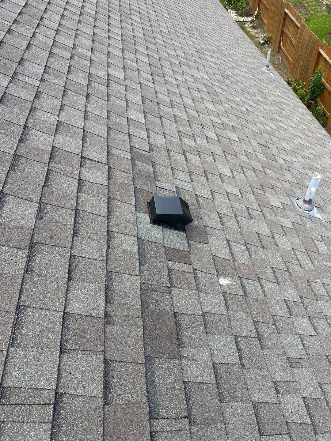 Hail Damage using Owen's Corning Duration (Lifetime) Shingles by Roof Repair Company