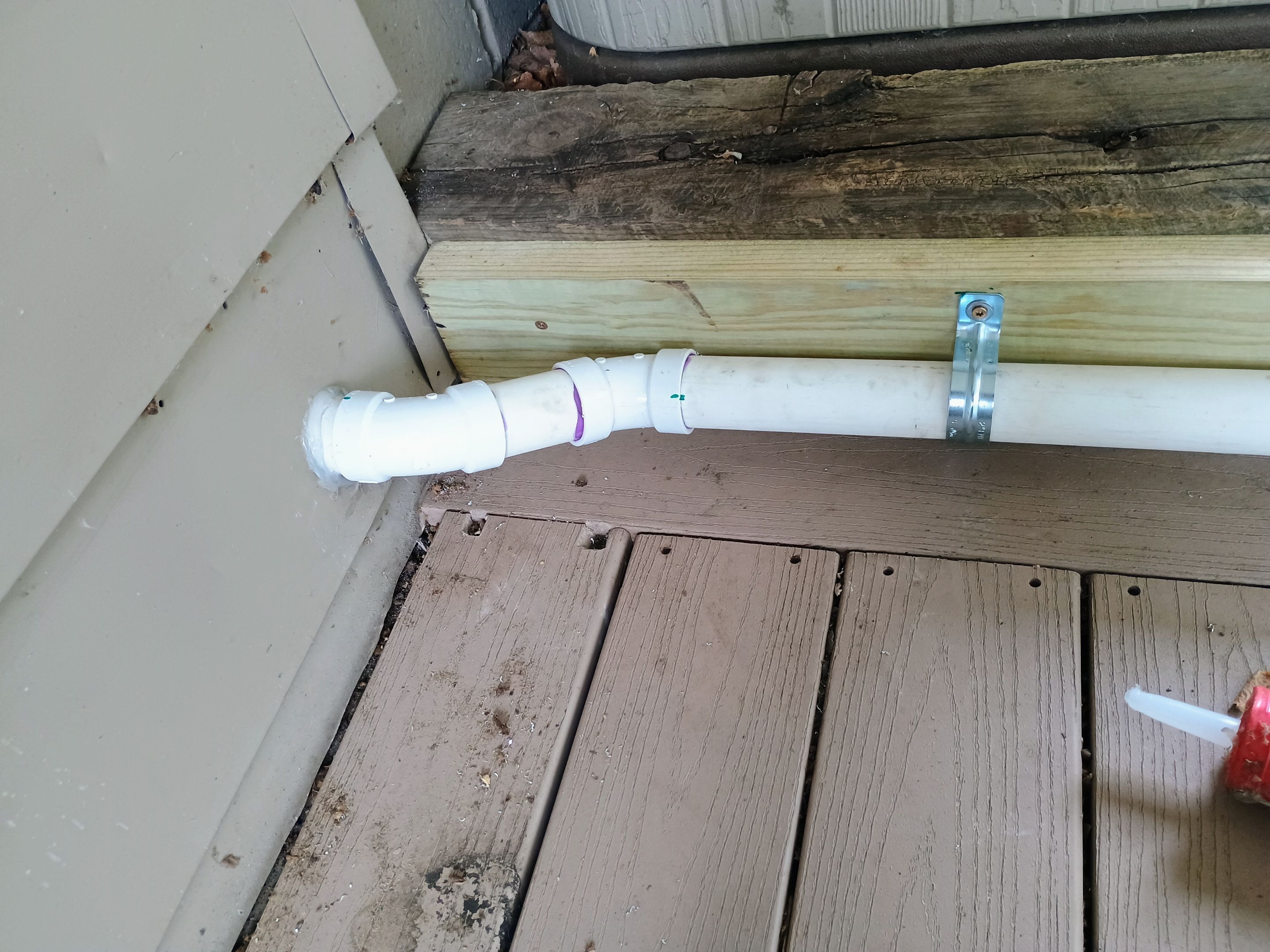 Richard’s Sump Pump Discharge Line Fix by Waterproofing Northeast