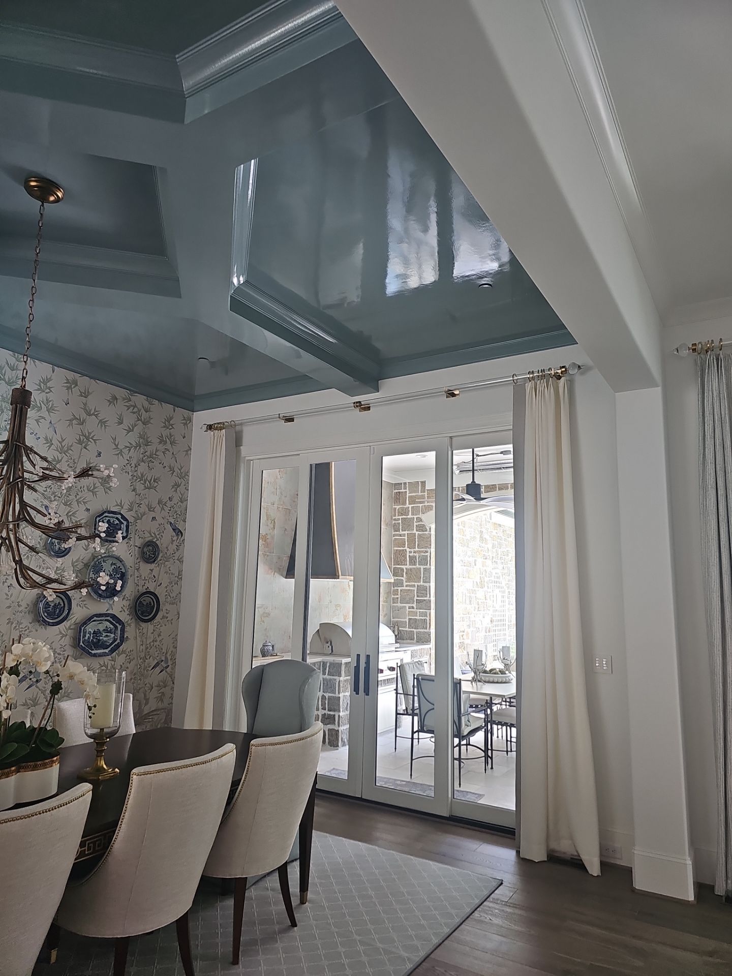 Whole house project in Greenville, SC by Southern Traditions Window Fashions