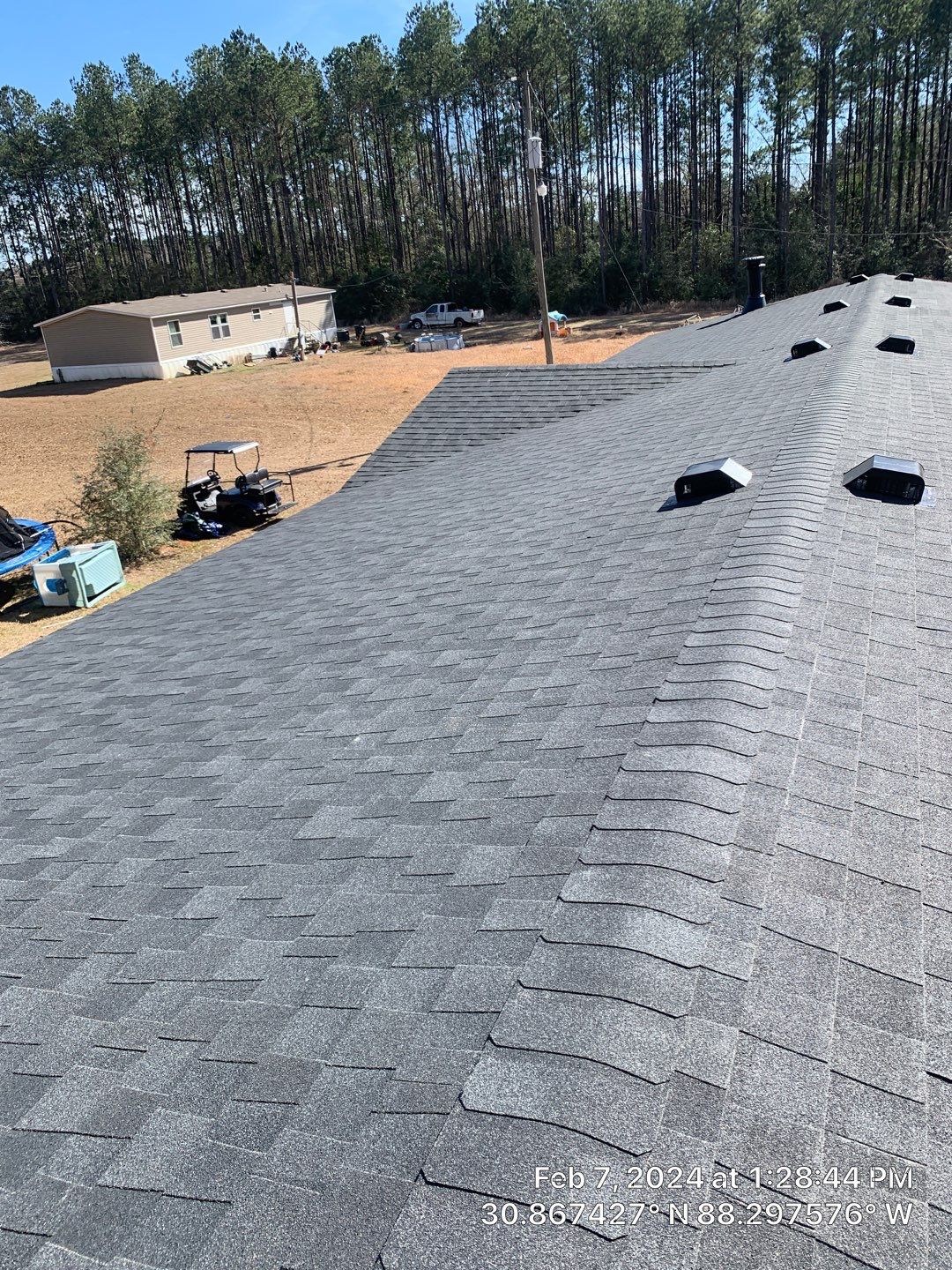 Roof replacement: 8455 Jack Williams Rd • Wilmer, AL 36587 by American Roofing & Construction LLC