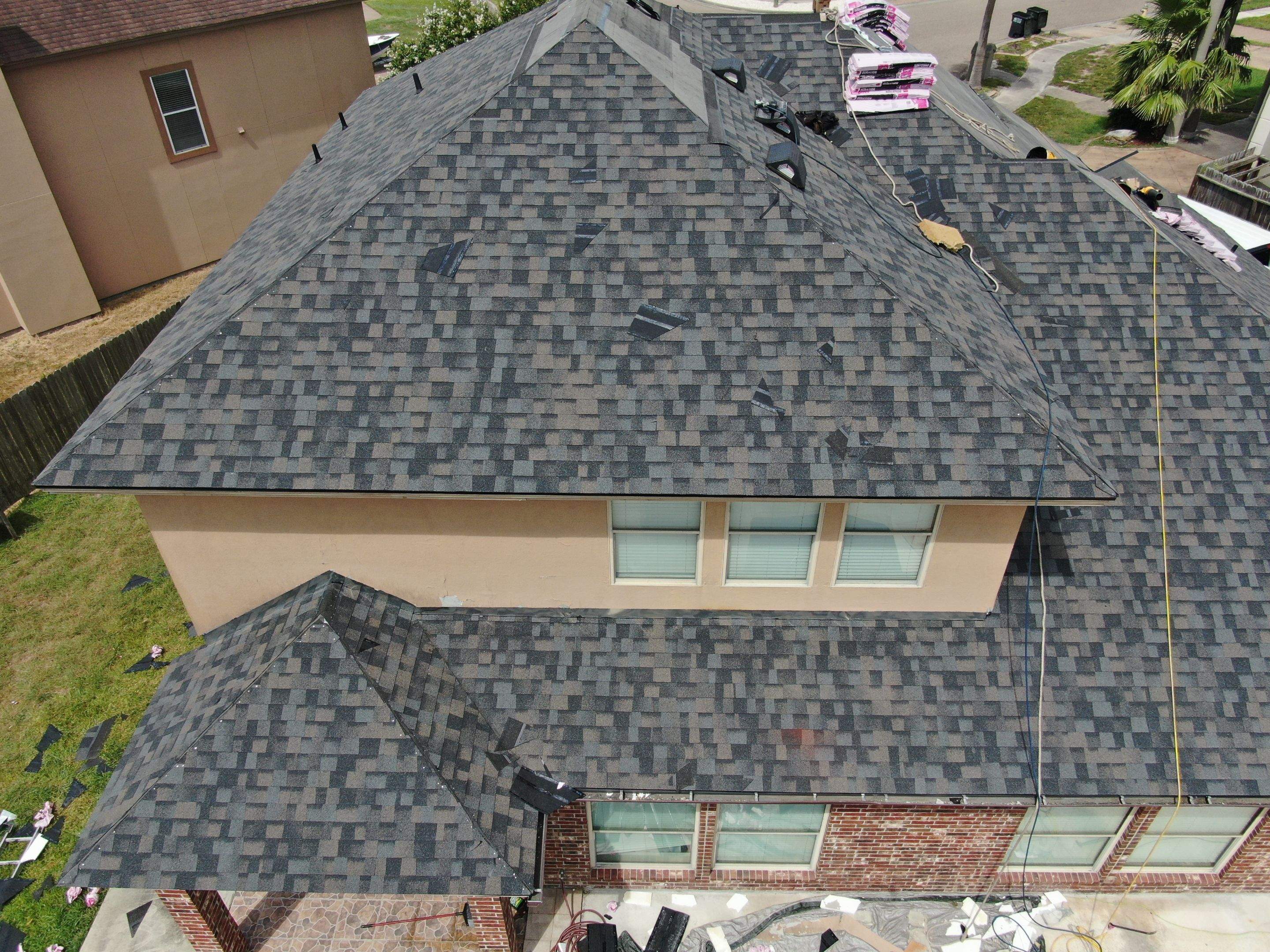 Flashing Stucco above the Roof by Bayfront Roofing and Construction