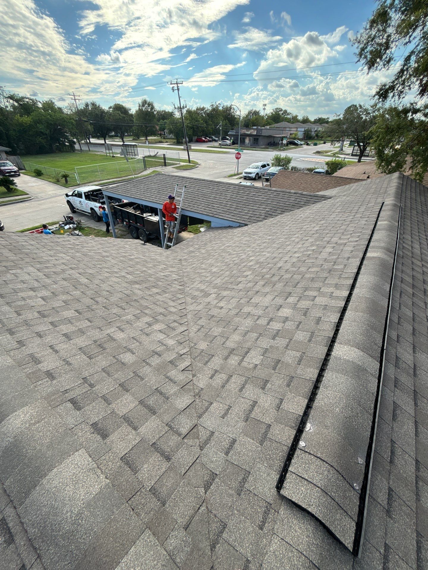 Residential Roofing Repair using Owen's Corning Duration (Lifetime) Shingles by Roof Repair Company