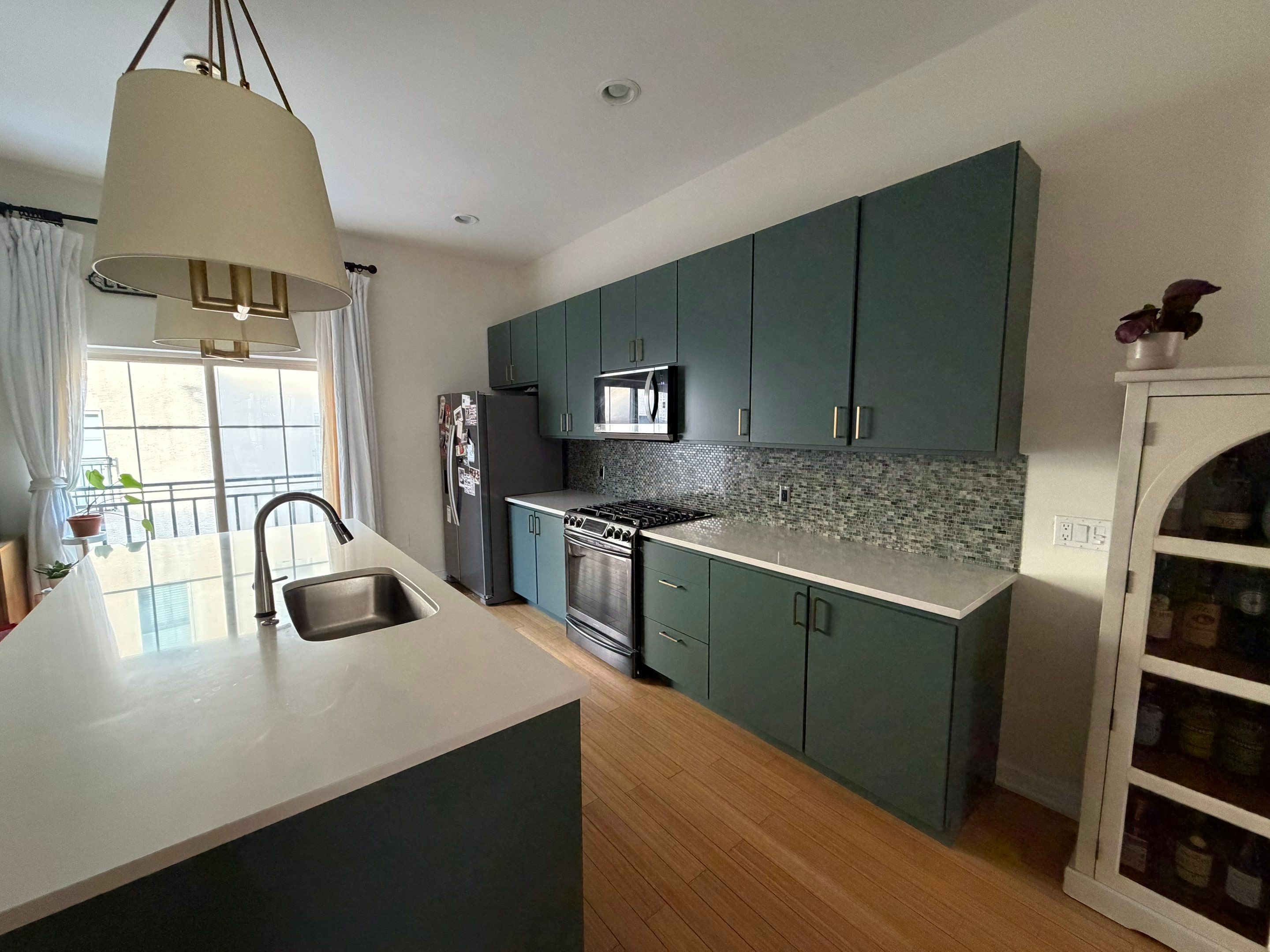 A Smooth, Modern Cabinet Transformation by Groovy Hues