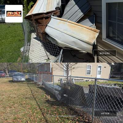 Hail damage & tornado damage restoration. 