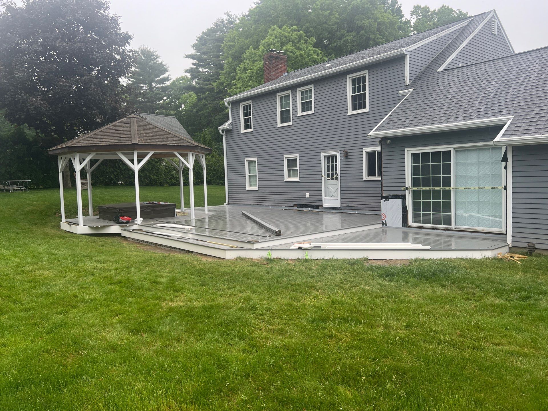 Deck Repair using Trex Select Decking by Chagnon Building & Remodeling LLC