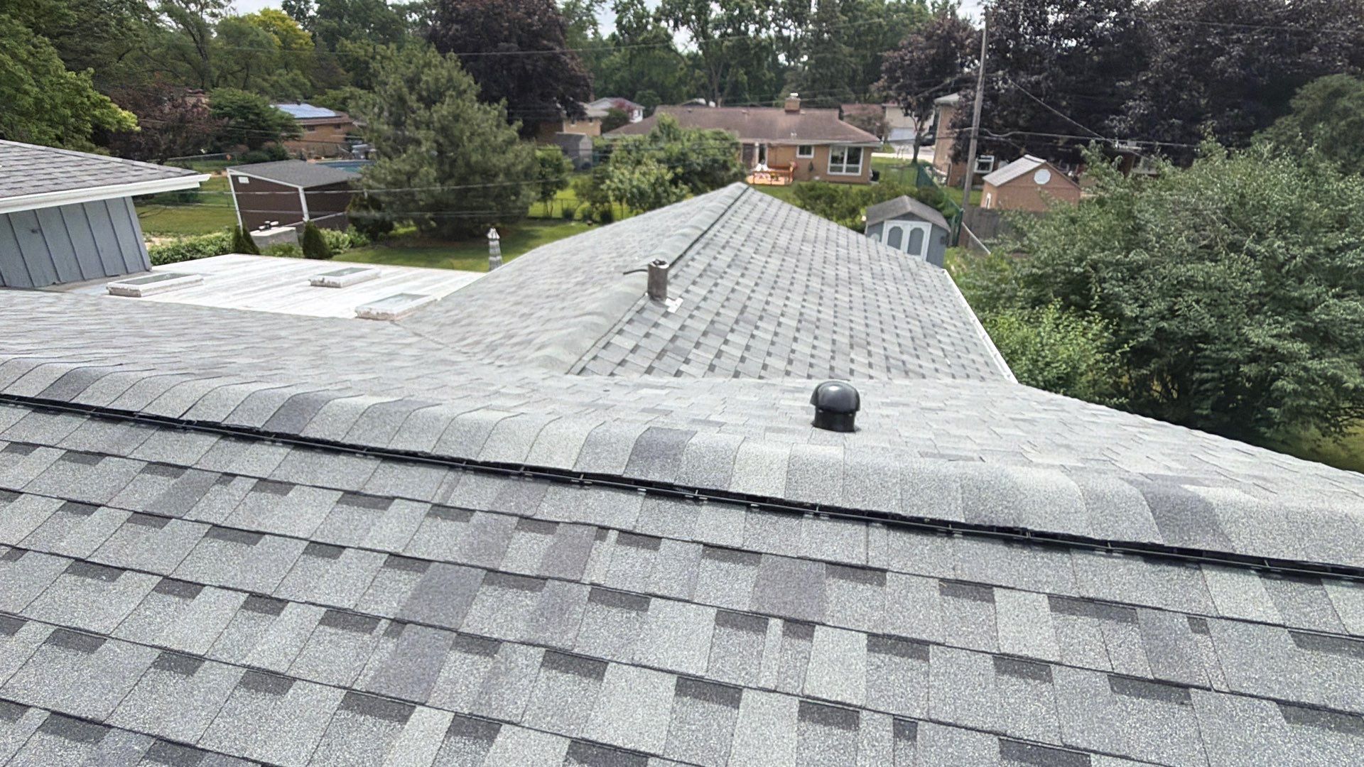 Full Residential Roof Replacement and Cupola Installation in Glen Ellyn by Pro Home Services Inc