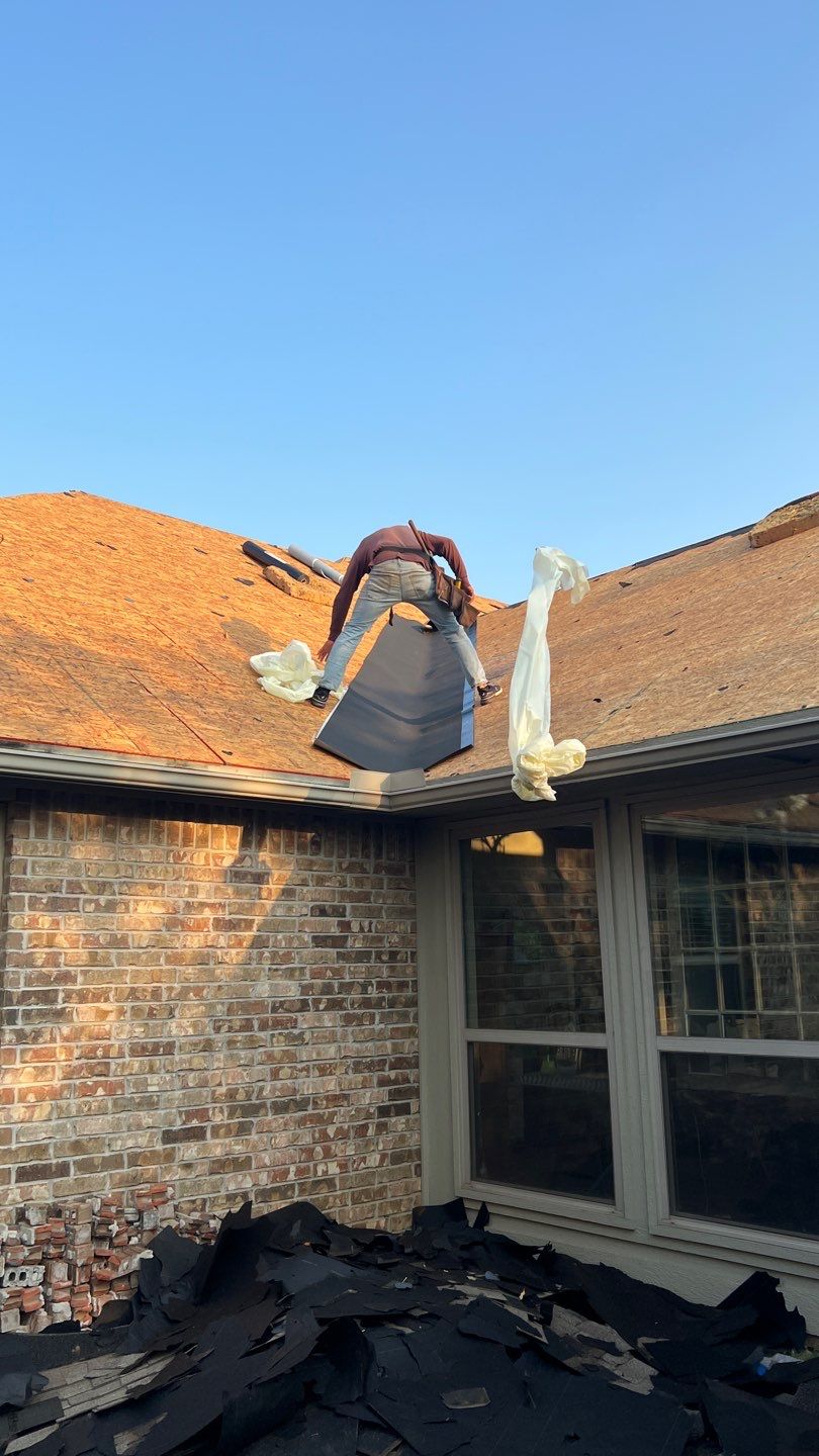 Residential Roofing Installation using GAF Natural Shadow  by A & H Roofing and Contracting