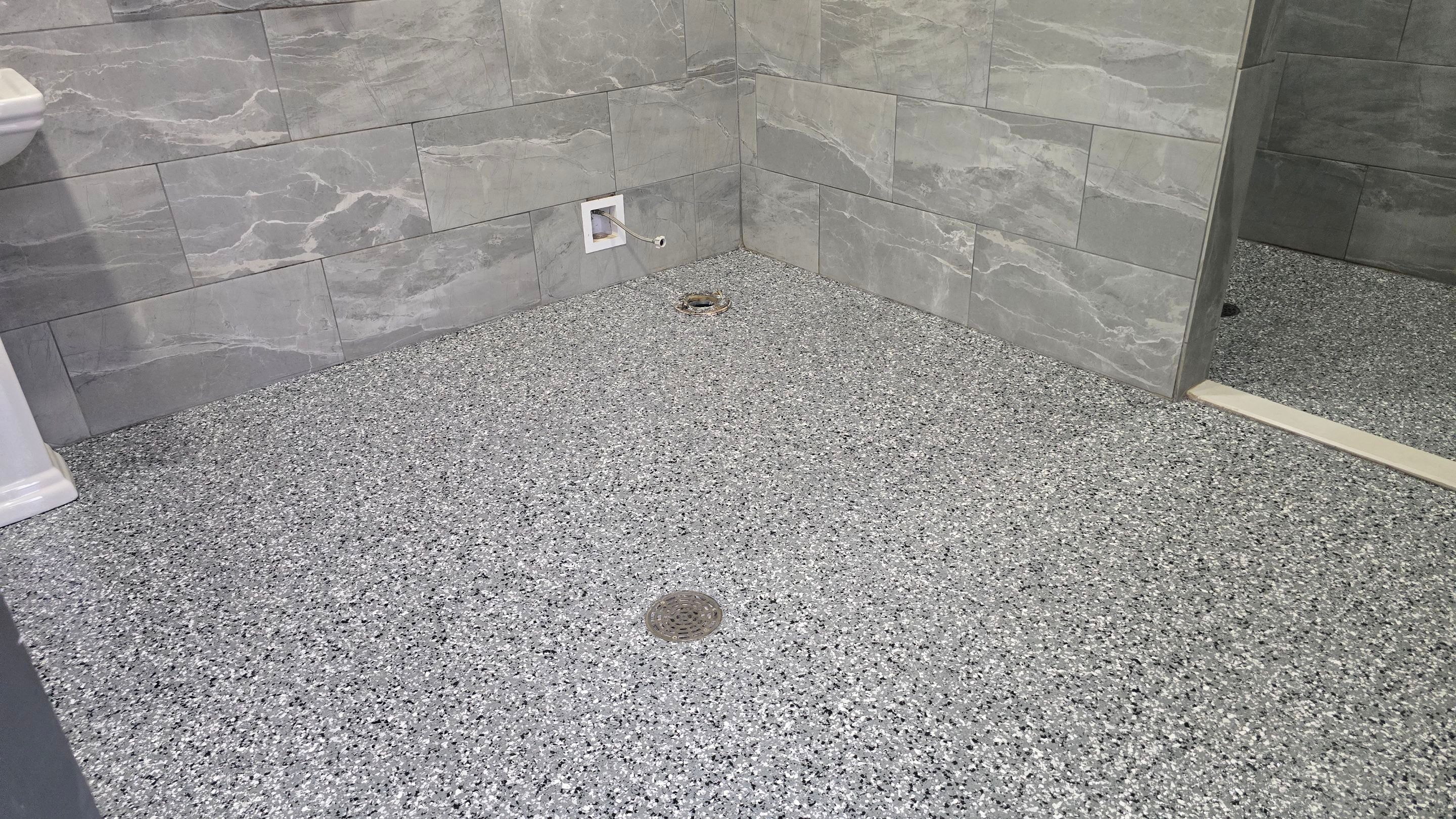 Campground Bathroom Using Wombat by Elite Floor Solutions