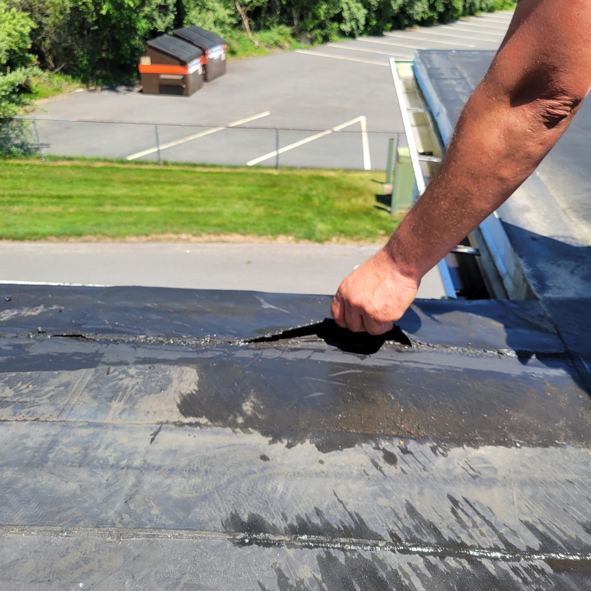 EPDM Flat Roof Installation + Seamless Gutter Upgrade by Mighty Dog Roofing of Greater Middlesex County