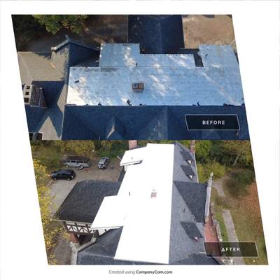 Middletown Mansion Restoration Project - Low Slope Roof