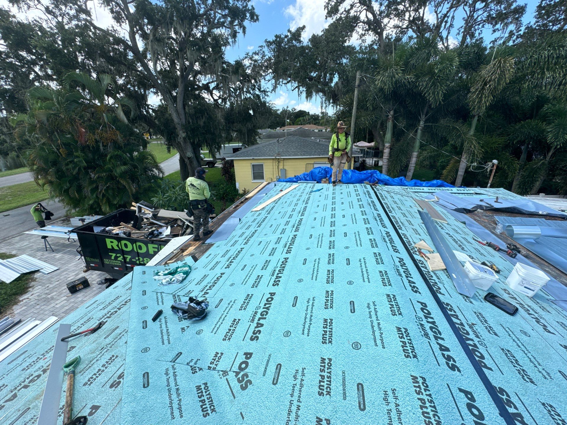 Project in St. Petersburg 33710 by Mitchell Roofing Company LLC