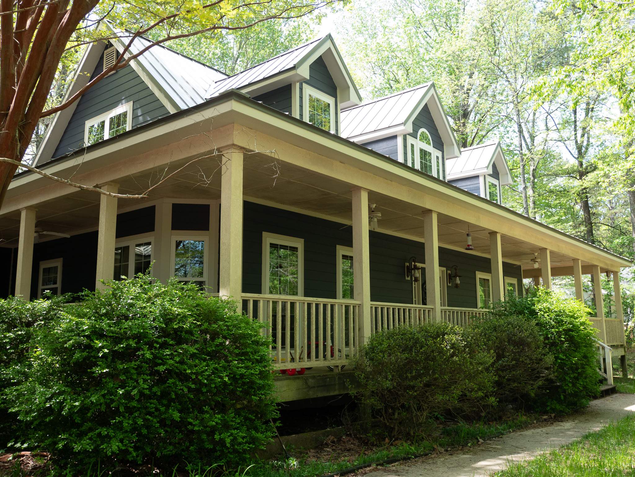 Deep Ocean Hardie + Windows by Freedom Exteriors