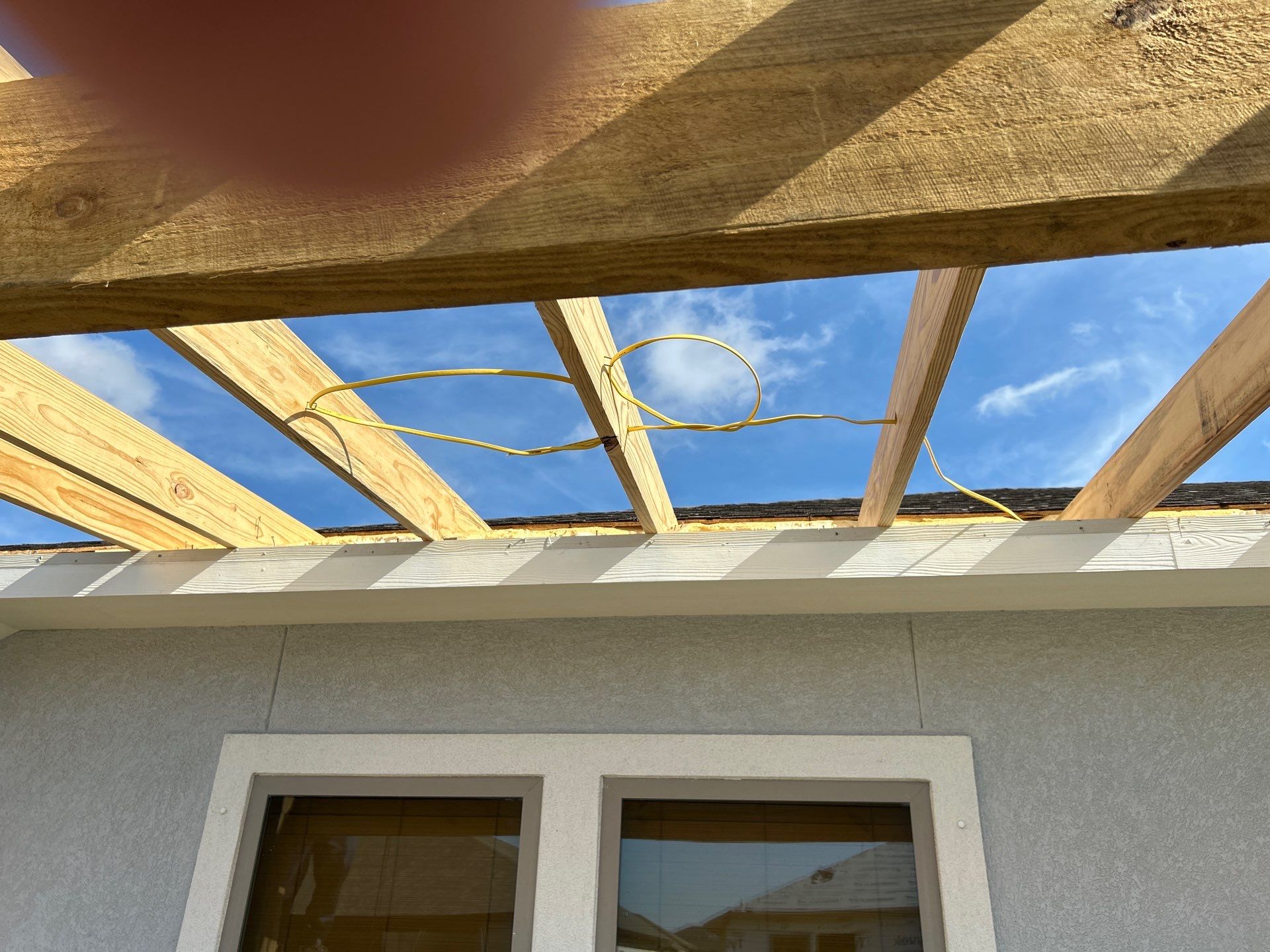 Patio Pool Cover by Bayfront Roofing and Construction
