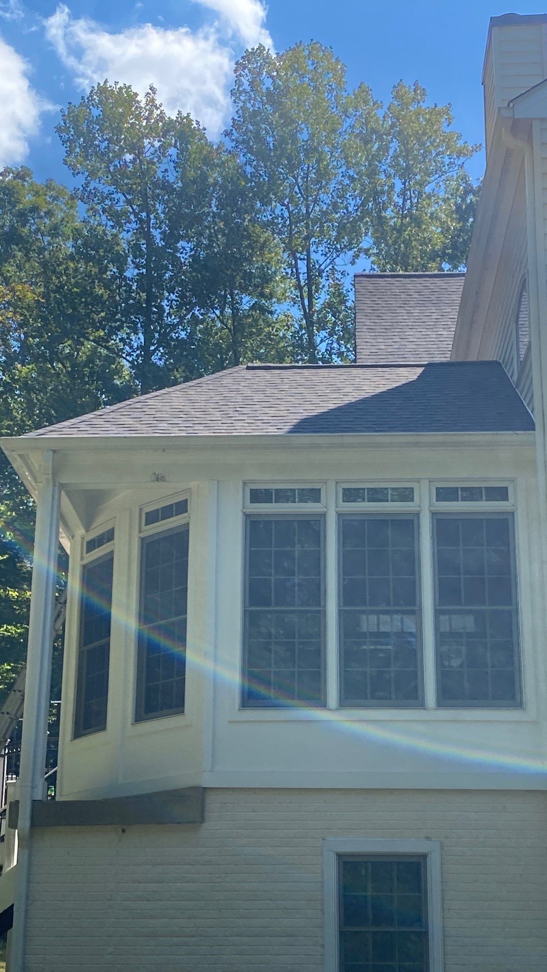 Fairfax station: Residential Roof with CertainTeed Landmark Pro in Max Def Shenandoah  by RM Banning, Inc.