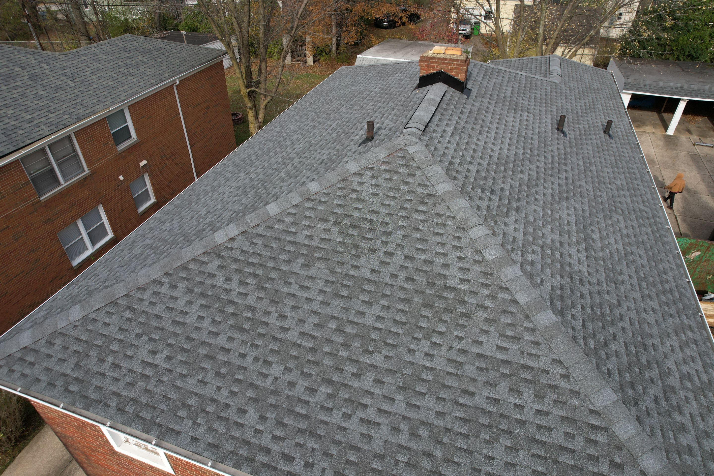 Twin South Euclid Duplex's - GAF Timberline HDZ Pewter Gray Roof Replacement by Atlas Roofing & Restoration