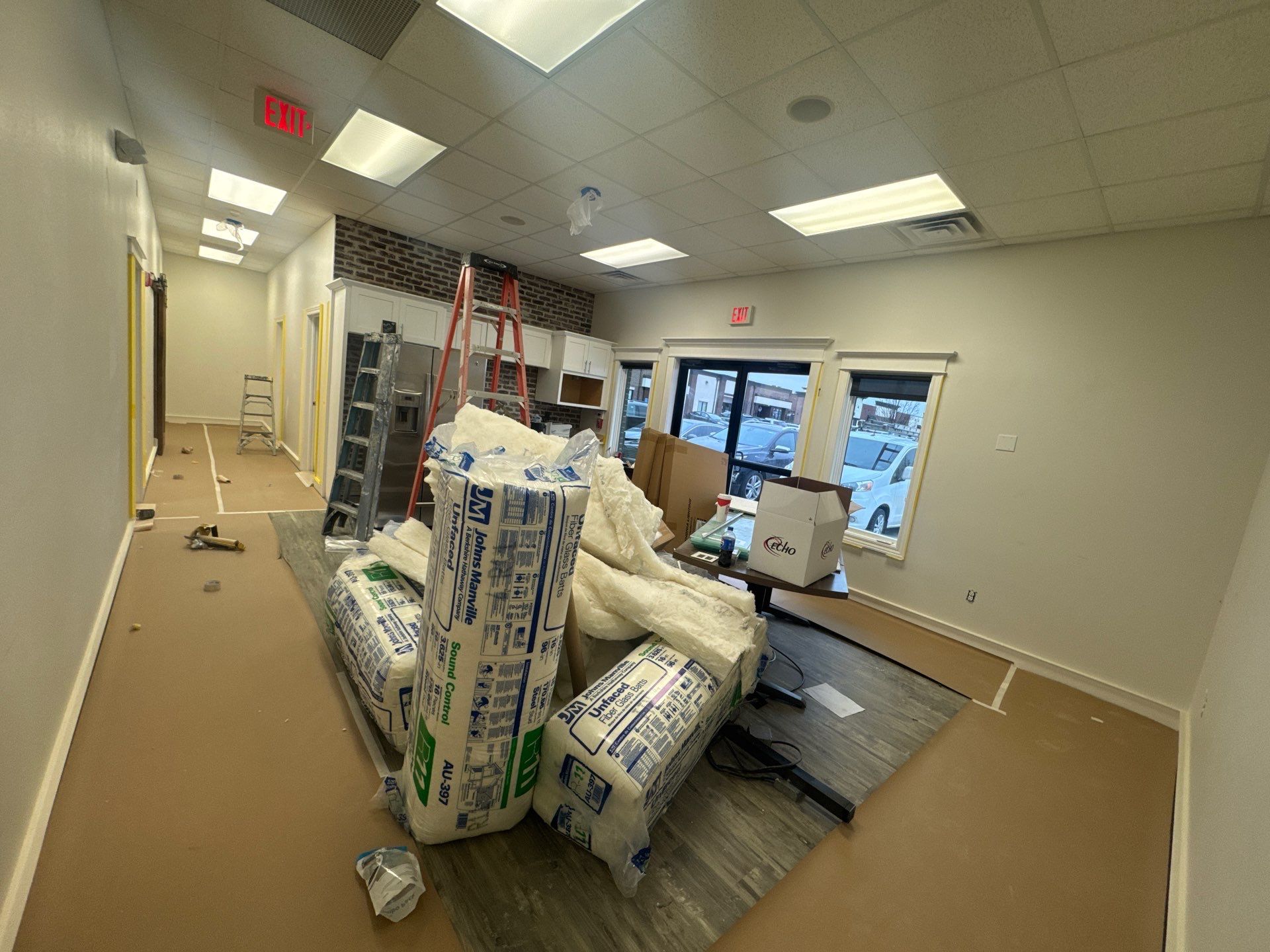 Classic Holdings – Elwell | Ankeny Commercial Interior Repaint in SW Agreeable Gray by Midwest Paint LLC