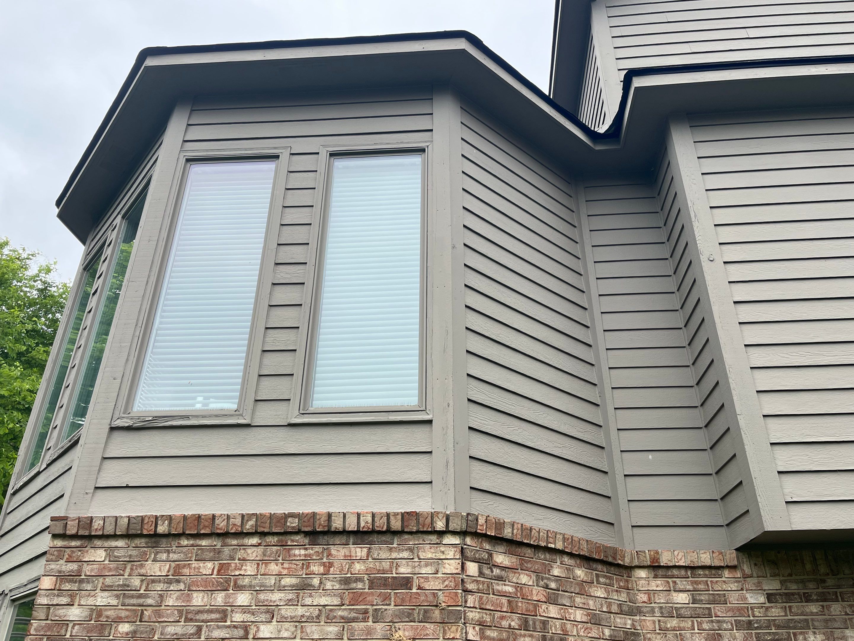 Siding Replacement using Alside Storm Grey by 180 Contractors