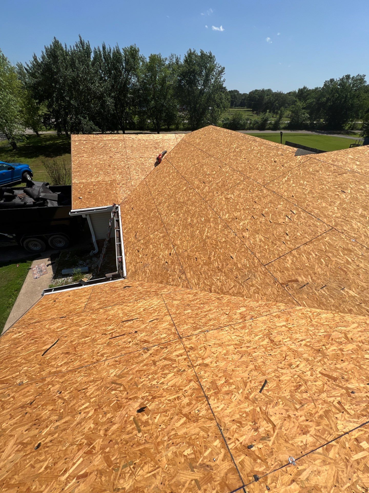 Roof replacement in Panama, OK by In & Out Construction & Remodeling, LLC