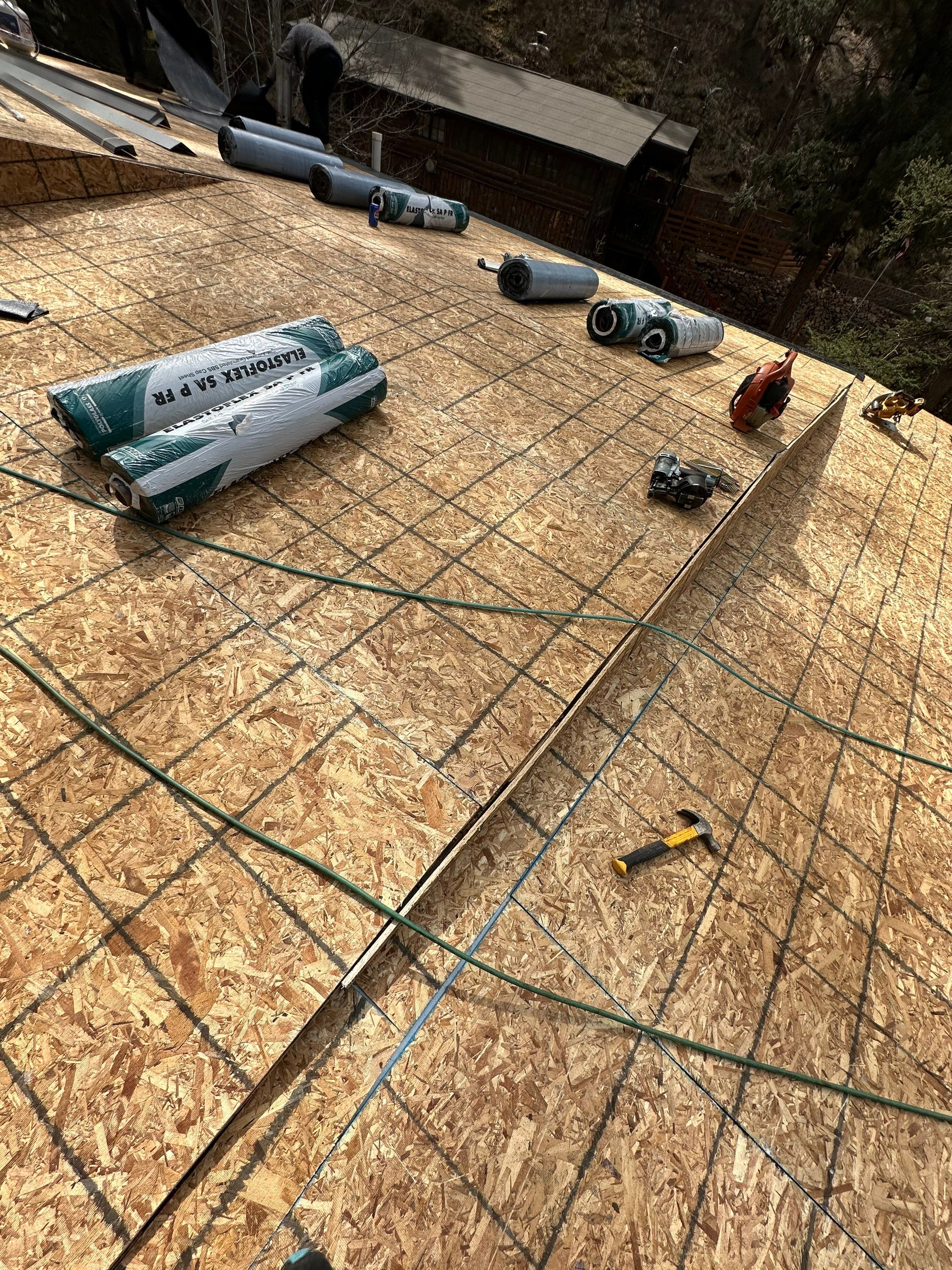Residential Roofing Installation using Modified Bitumen Roofing by Blue Peaks Roofing LLC 