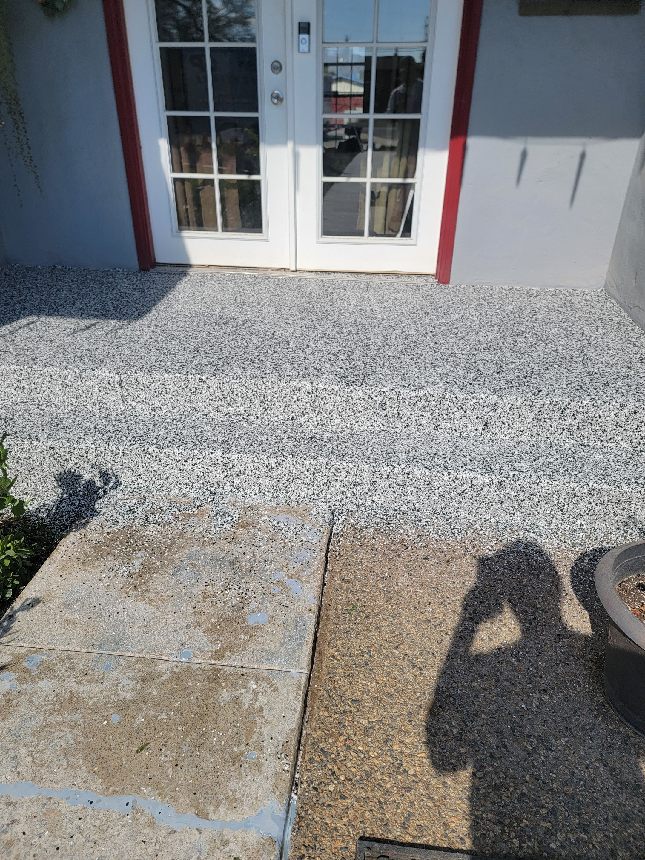 Front Porch and walkway by MGP Coatings
