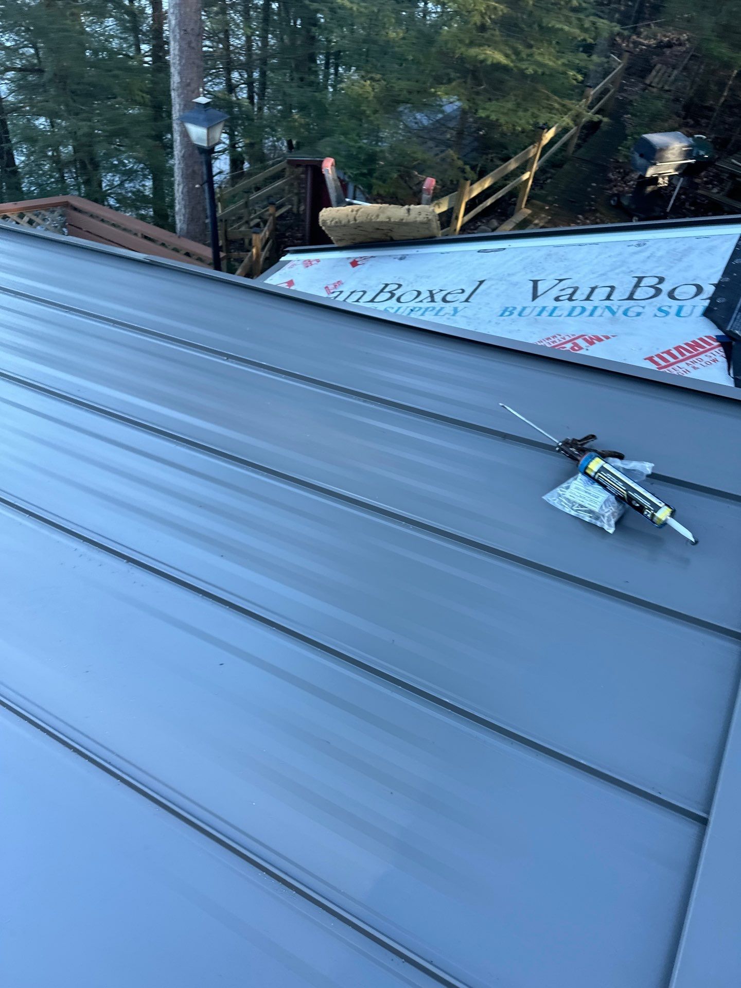 Standing Seam Roof  using Standing Seam Metal 26 Guage by Stendahl Services