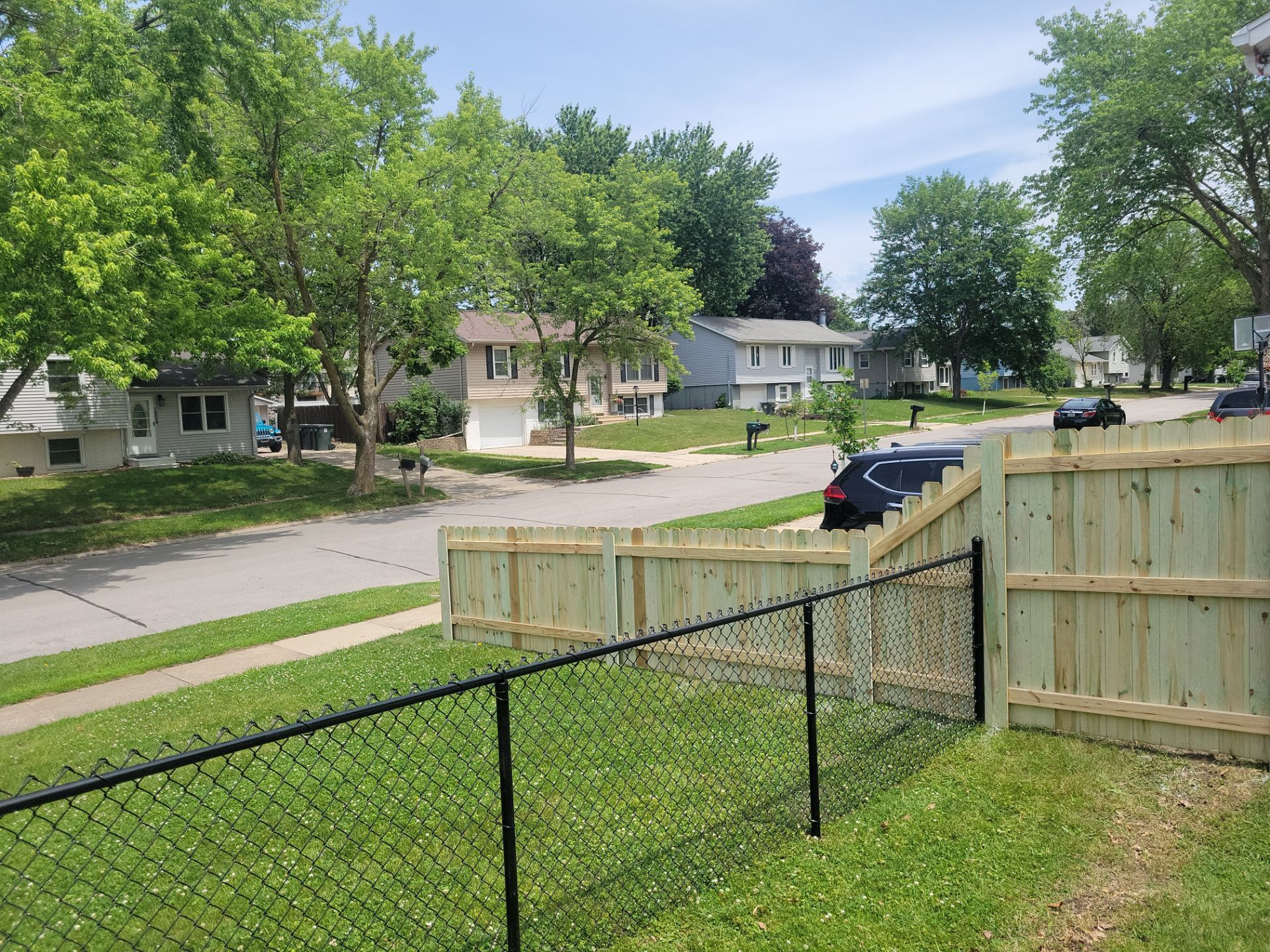 Project in Cedar Falls by Perfect Picket Fence and Stain