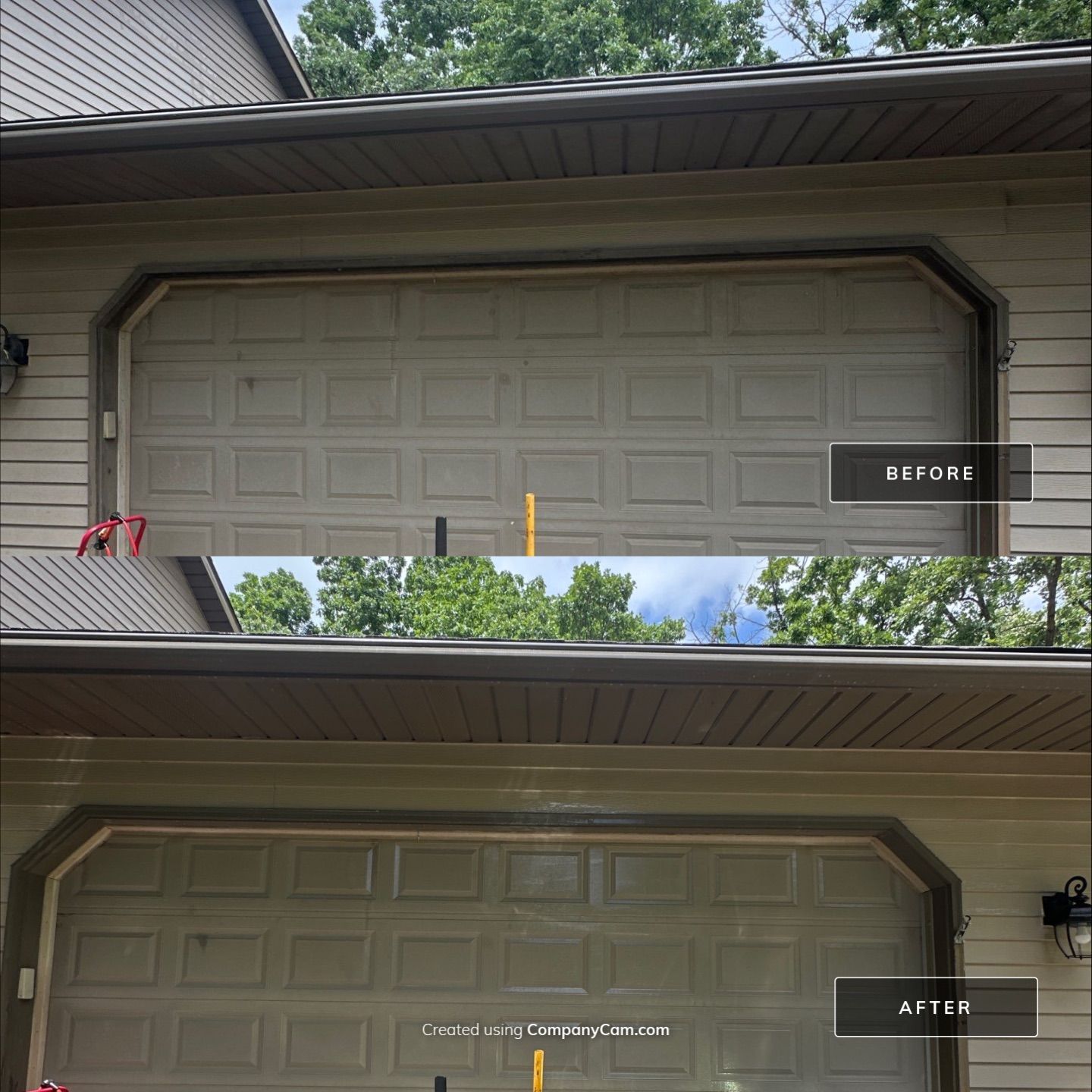 Project in Salem Lakes by Simmons Power & Soft Washing