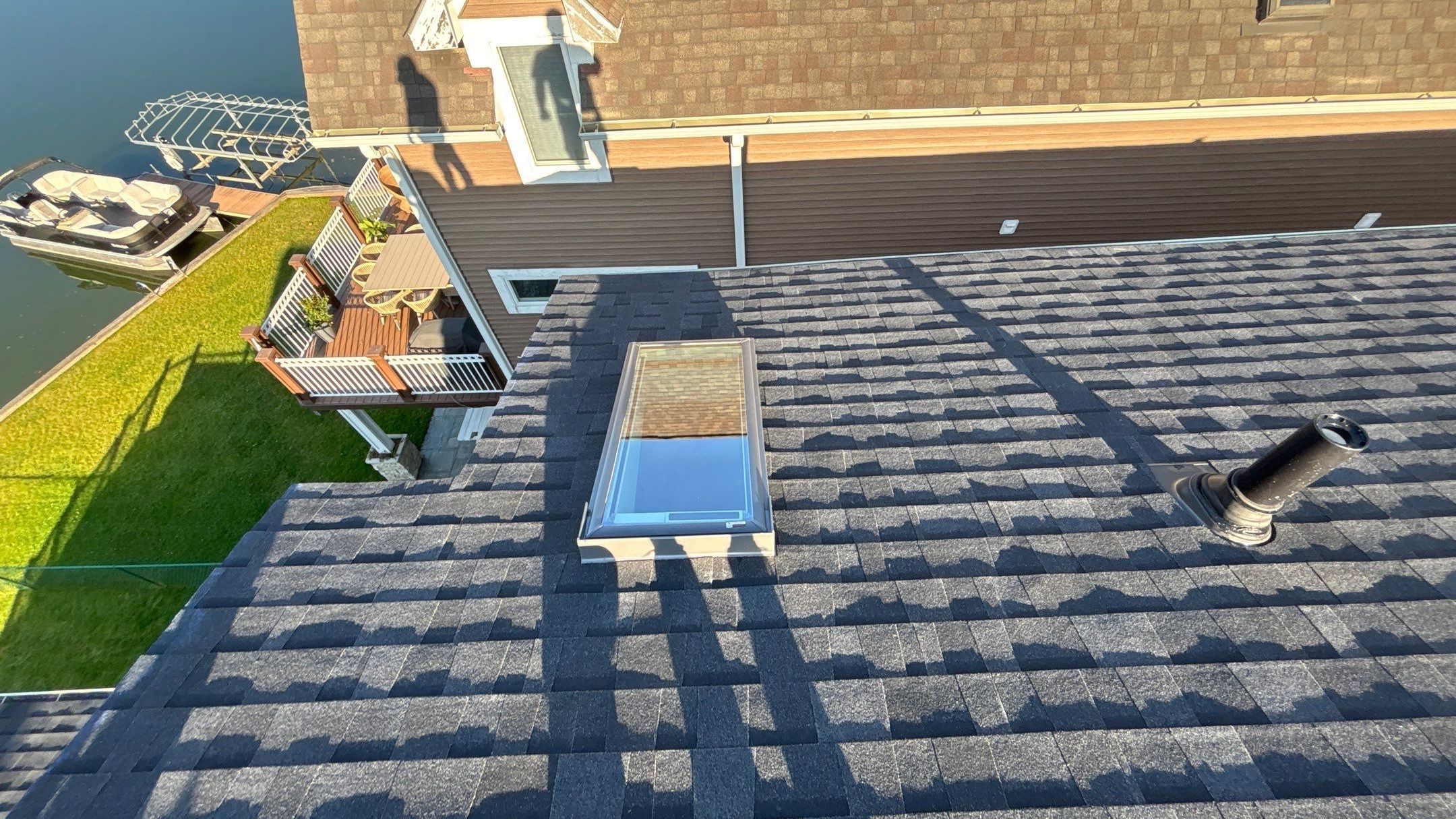 Roof Replacement using Owens Corning Onyx Black by 180 Contractors