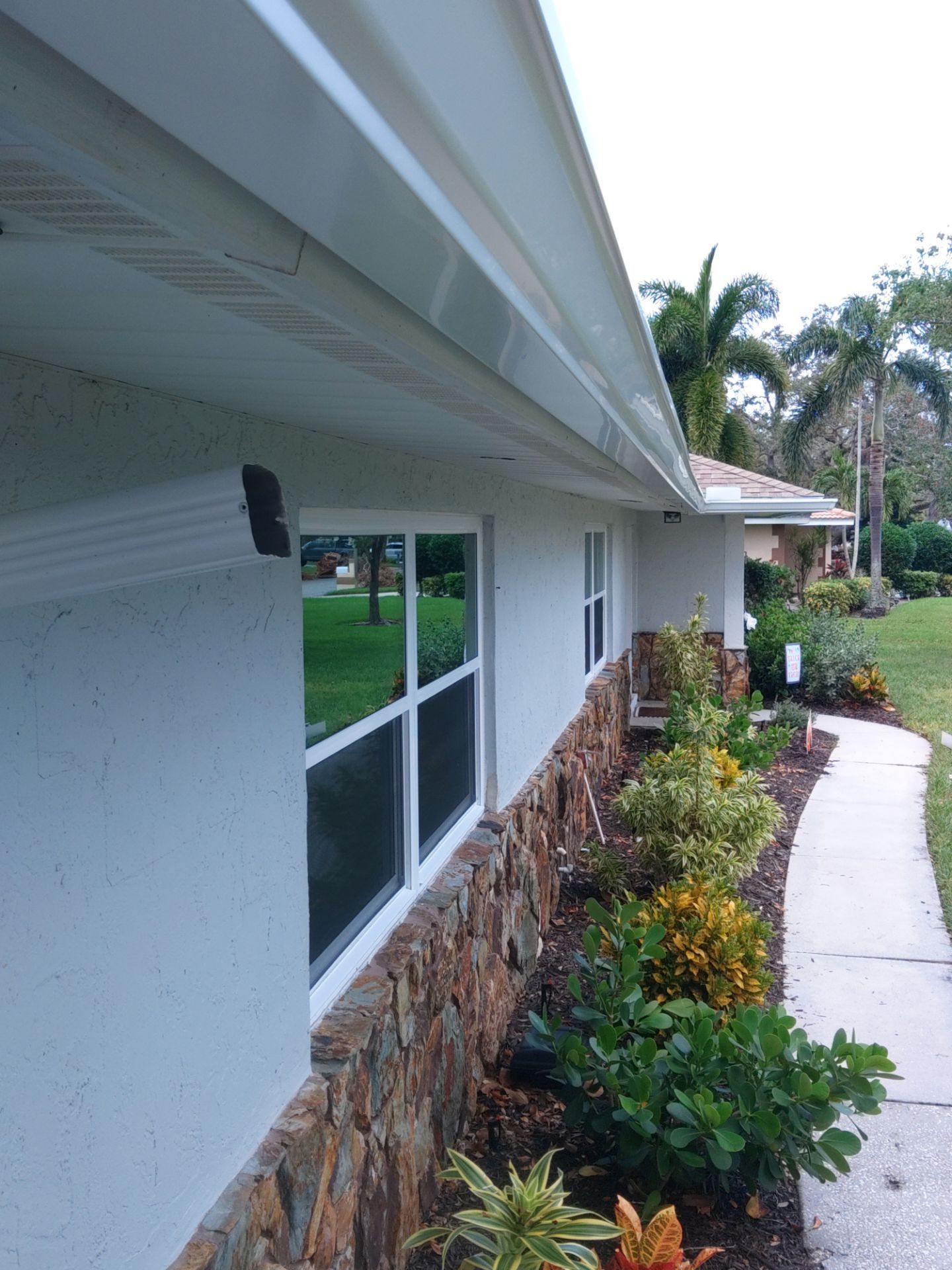 Leaf Guard System Installation in Sarasota FL by Gutter Professors