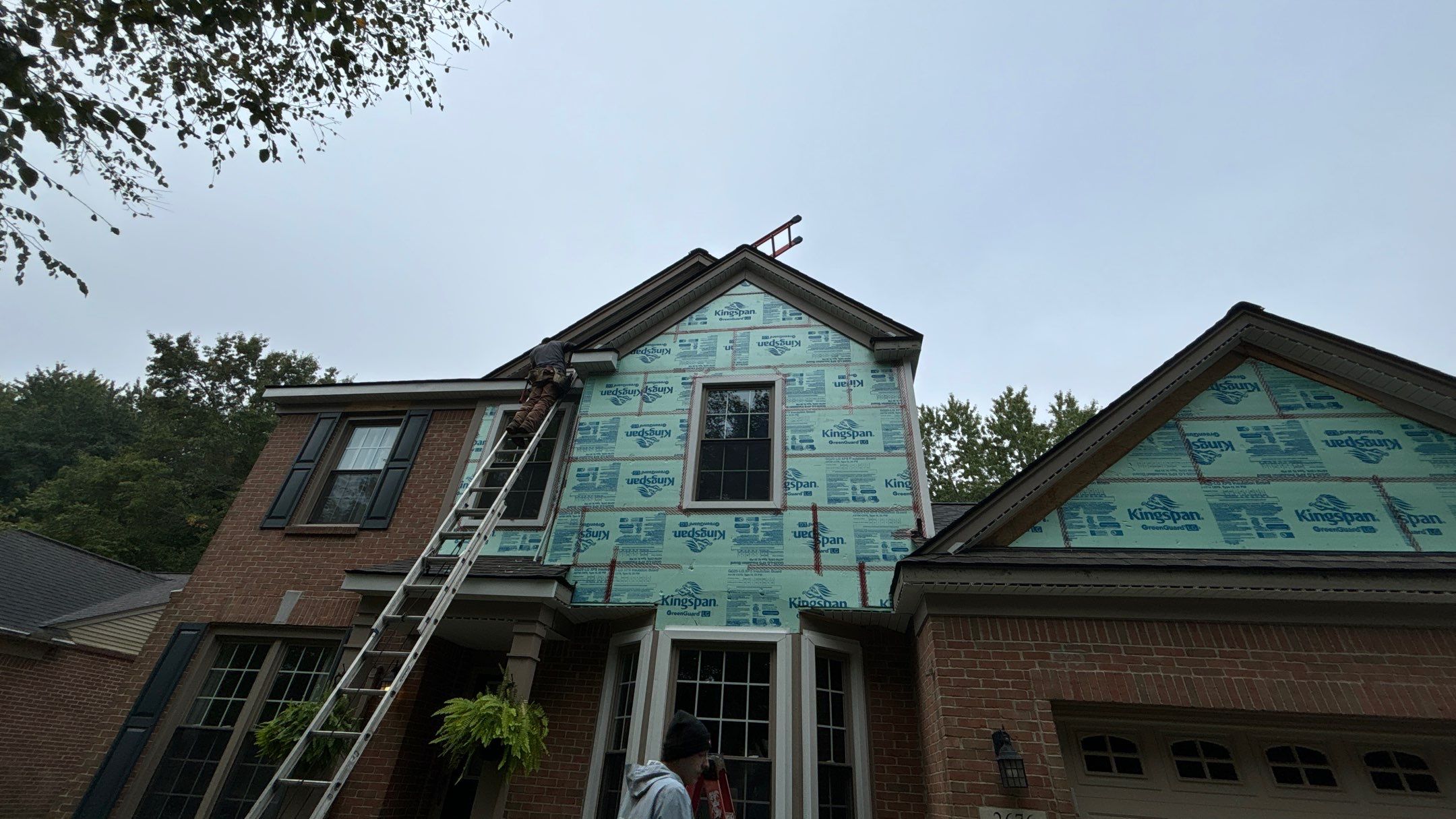 Siding Replacement using Alside Charter Oak D4.5" by 180 Contractors