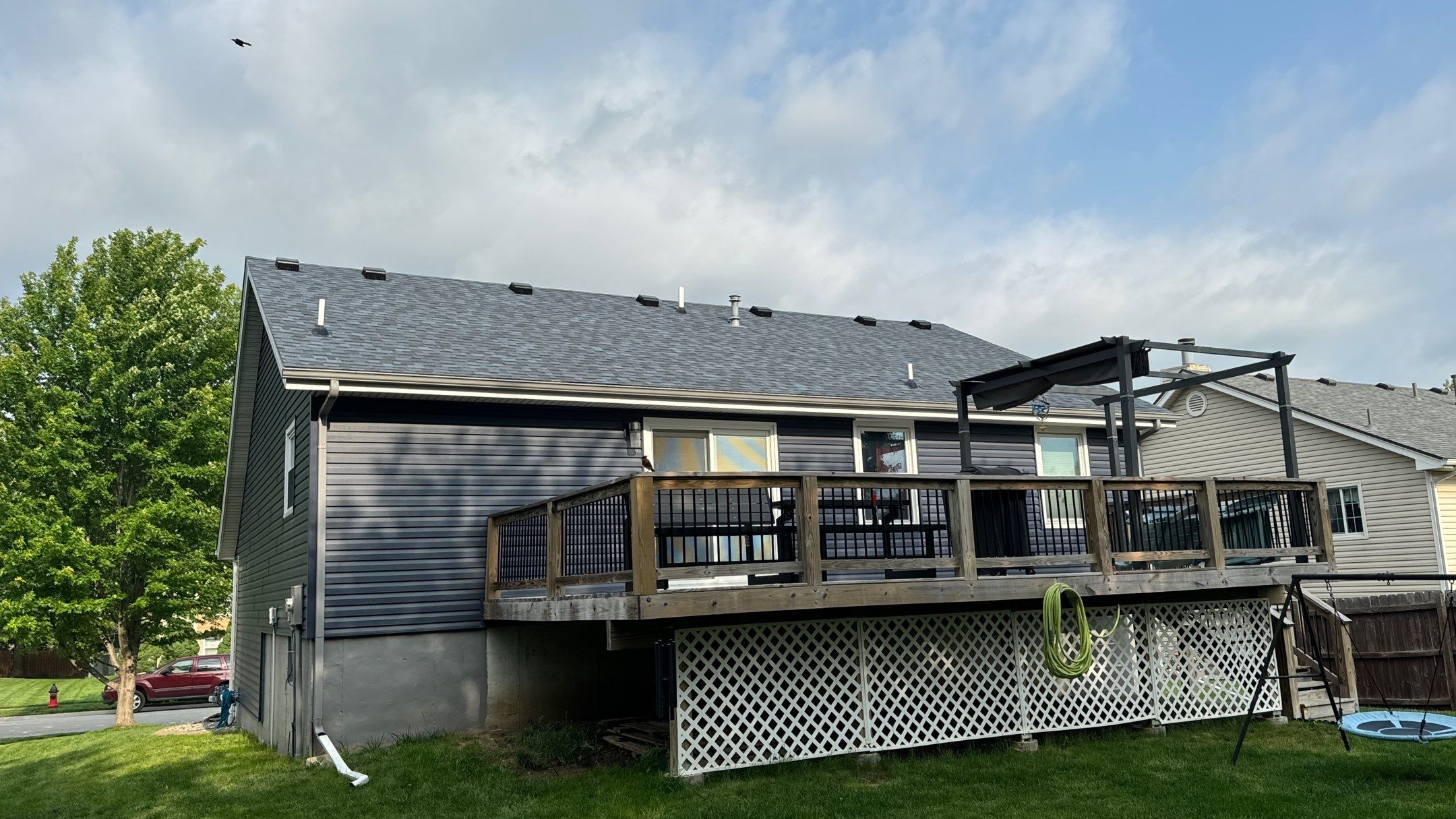 Residential Roofing Installation using IKO Dynasty Roof. by EEC Windows, Siding & Roofing