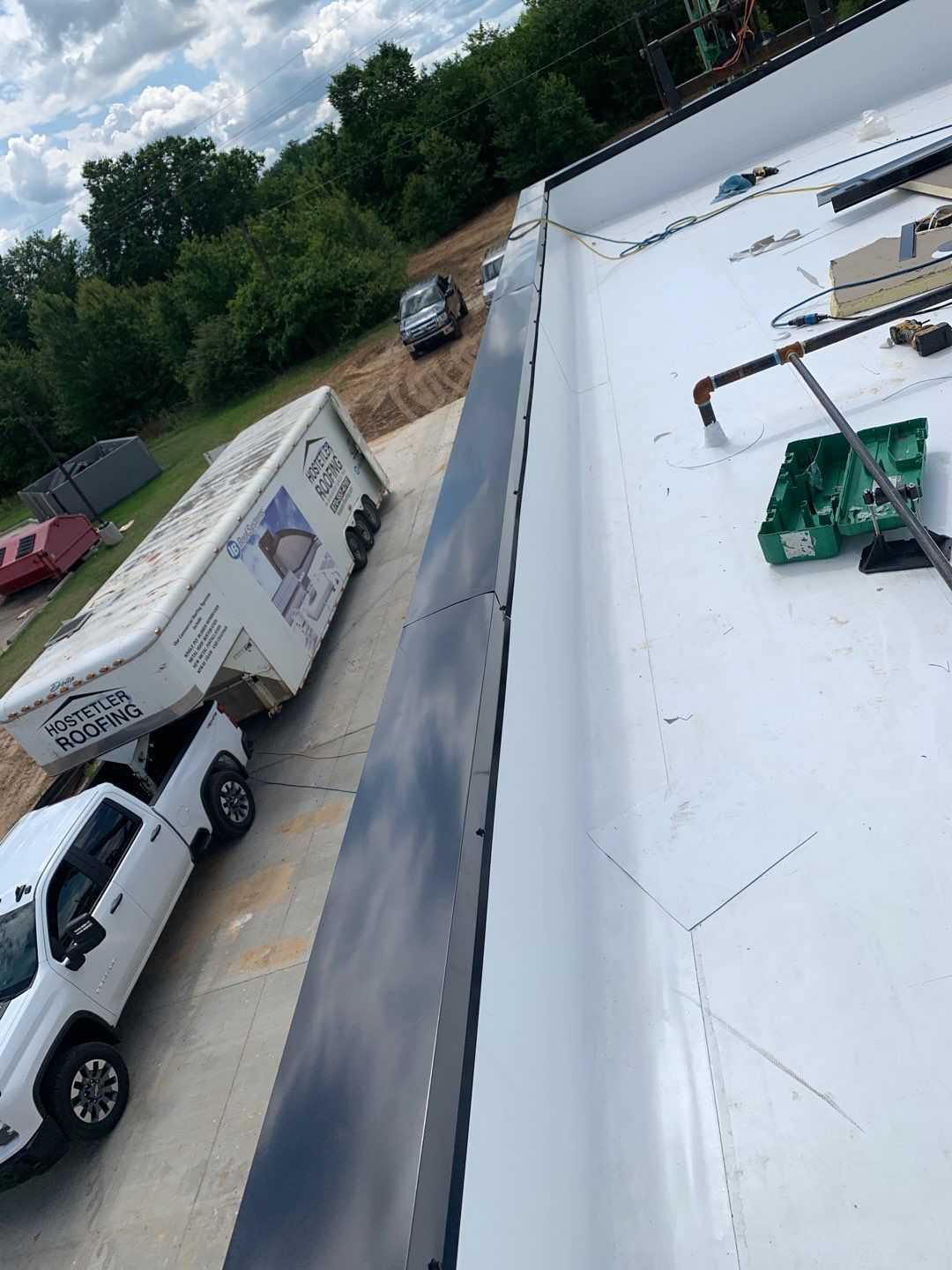 Chicken Express, Nashville by Hostetler Roofing