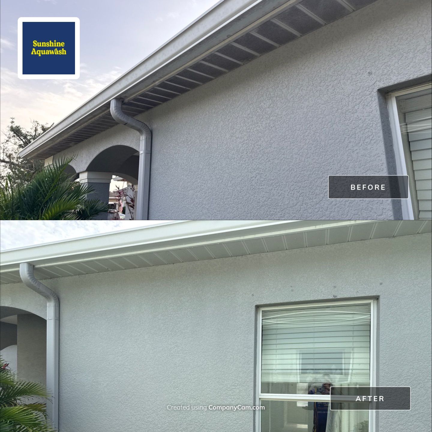Pre-Sale Exterior Cleaning – Forest Creek Community, Parrish, FL by Sunshine AquaWash