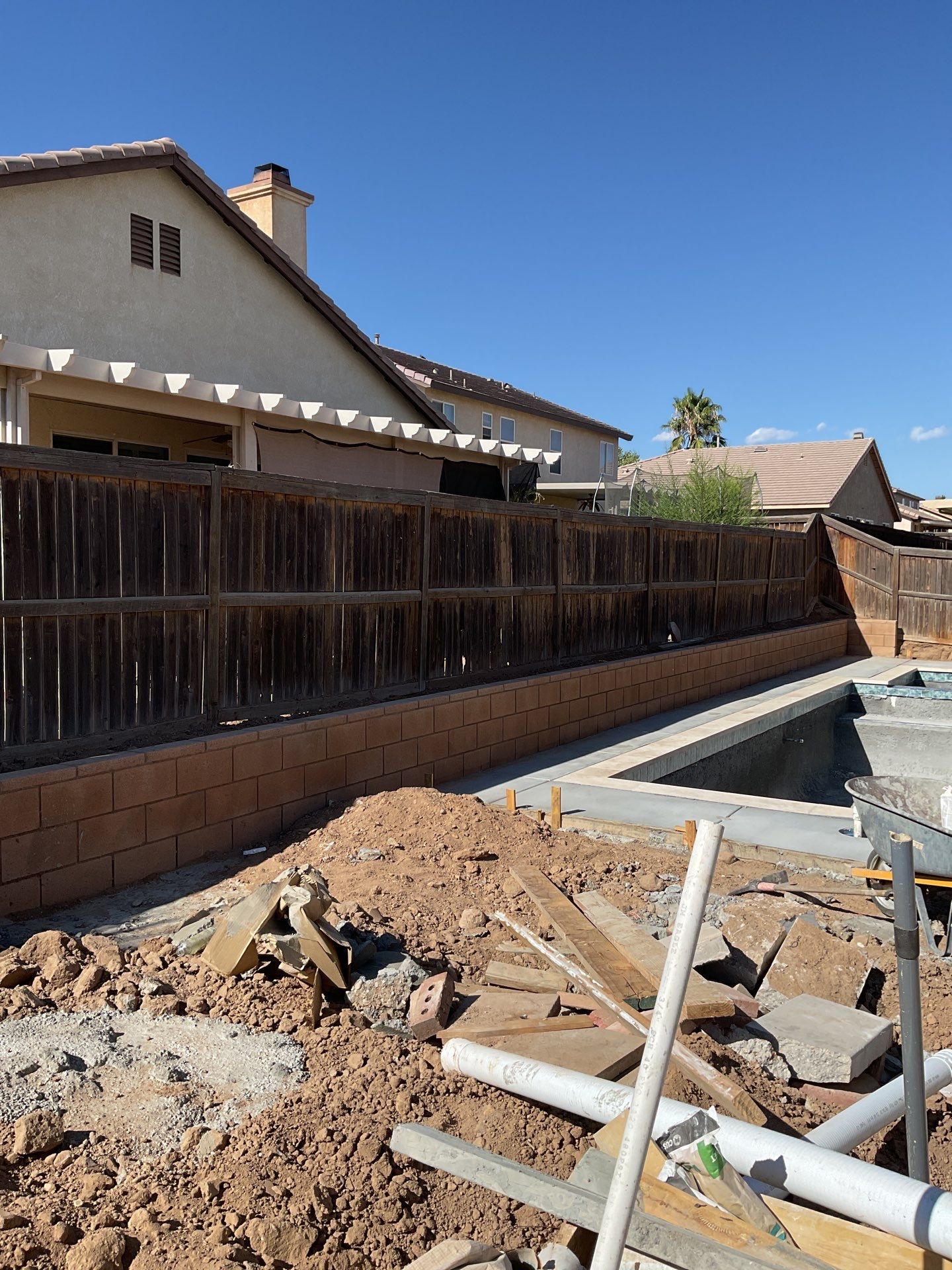 Fence Installation using Vinyl by Fence Guys Inc. 